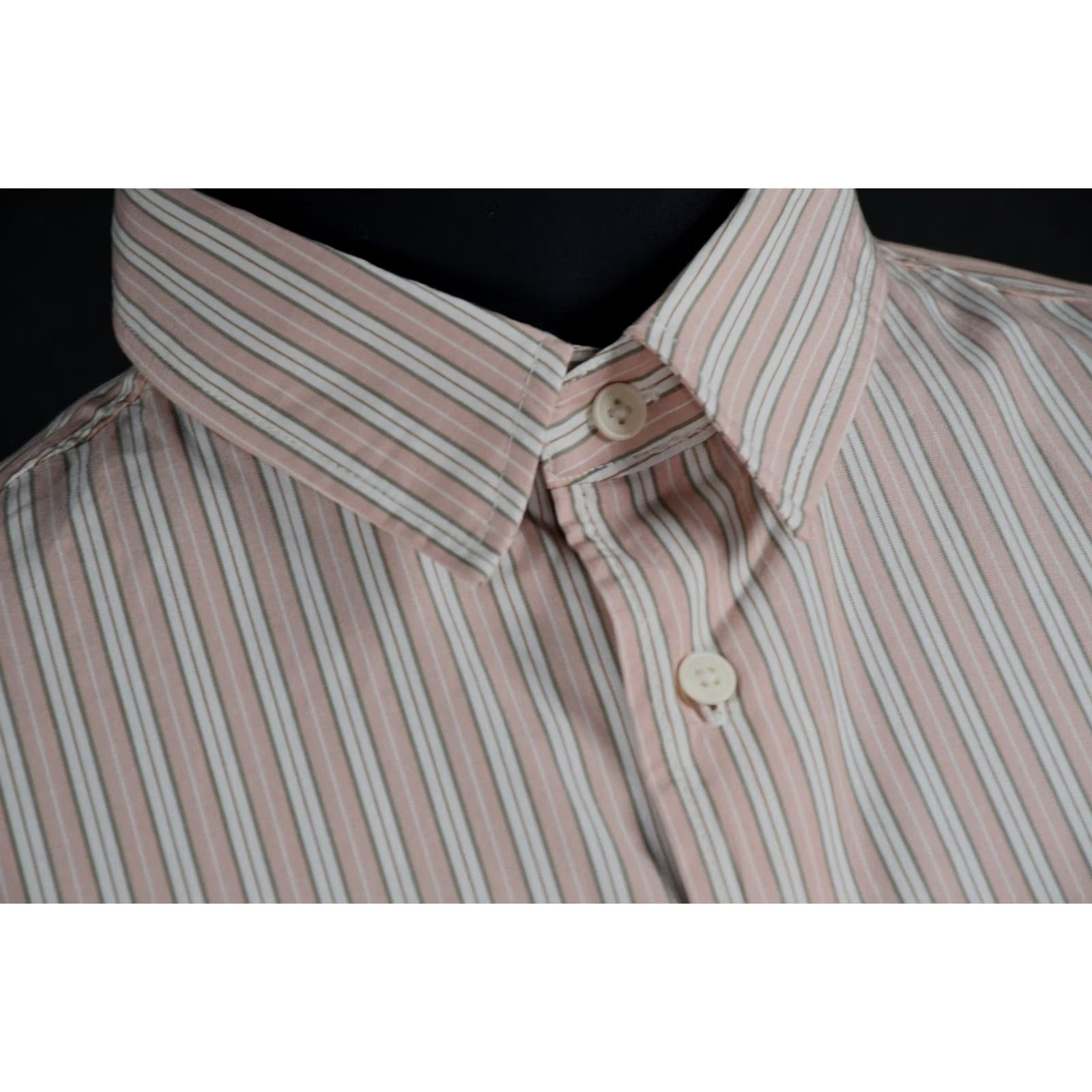 H&M H&M Edition By John Boyega Striped Button Up Shirt 2XL Men Size US XXL / EU 58 / 5 - 6 Thumbnail