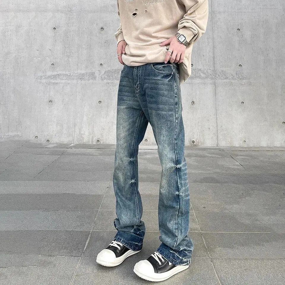 Japanese Brand × Jean Stacked Skinny Blue Denim Jeans Size US 32 / EU 48 - 1 Thumbnail