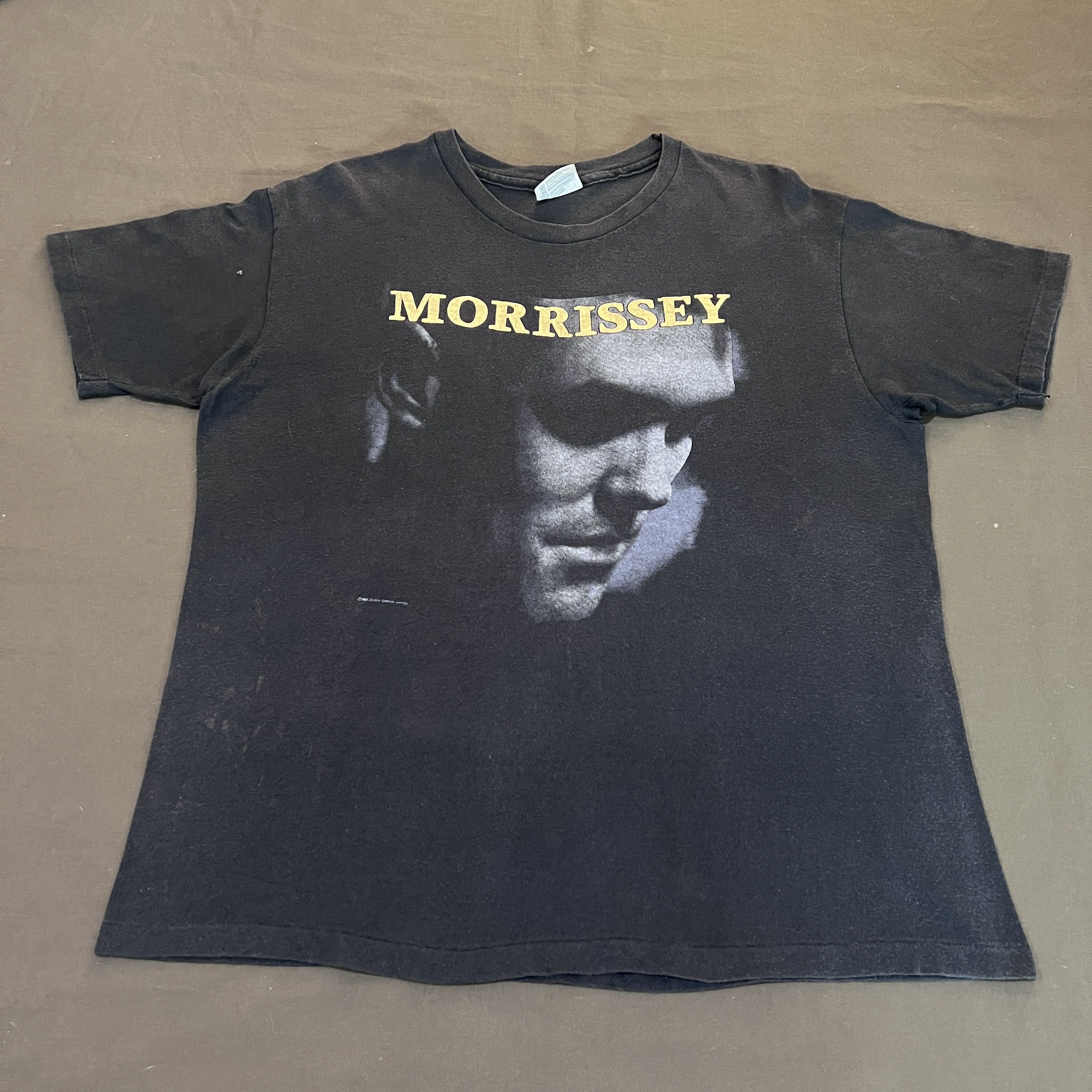 Vintage 80s Morrissey Viva Hate Promo Tee XL Faded