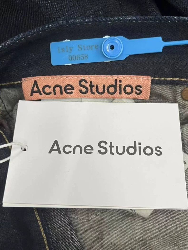 Acne Studios Acne Studios Washed and aged, mud-dyed cat beard denim Size US 30 / EU 46 - 4 Thumbnail