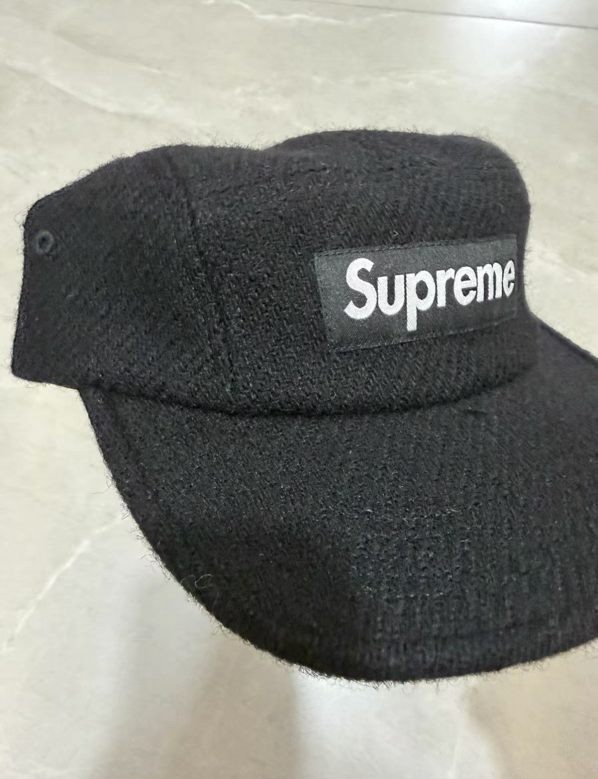 Supreme Supreme SS25 Week 2 Harris Tweed® Camp Cap J34 Size ONE SIZE - 2 Thumbnail