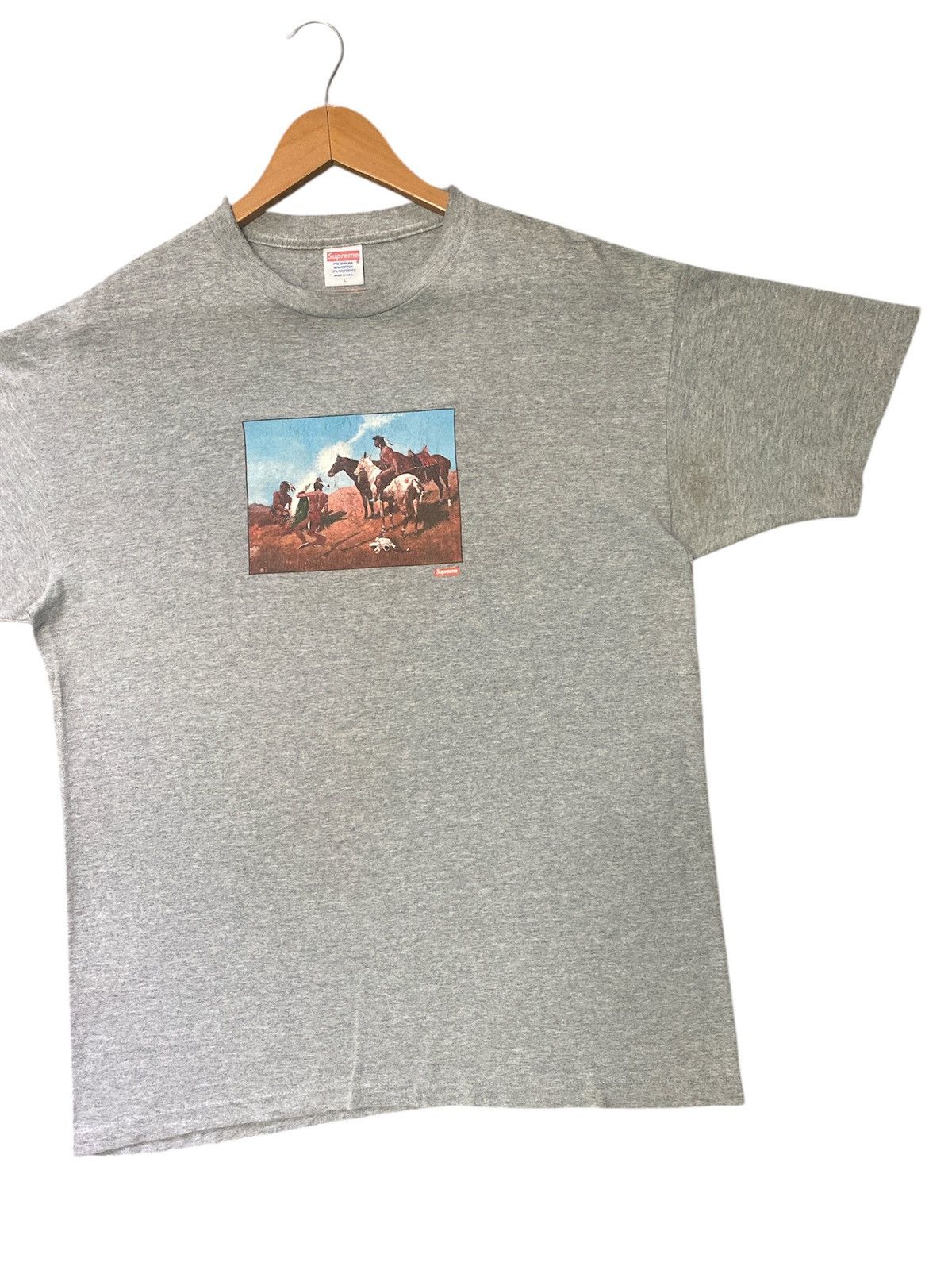 Supreme ‼️RARE‼️SUPREME 2010 “1871 NATIVE AMERICAN” VINTAGE SHIRT TEE🔥 Size US L / EU 52-54 / 3 - 2 Thumbnail