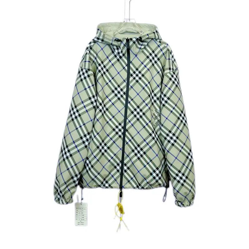 Burberry Burberry Green Cotton Jacket for Women Size M / US 6-8 / IT 42-44 - 1 Thumbnail