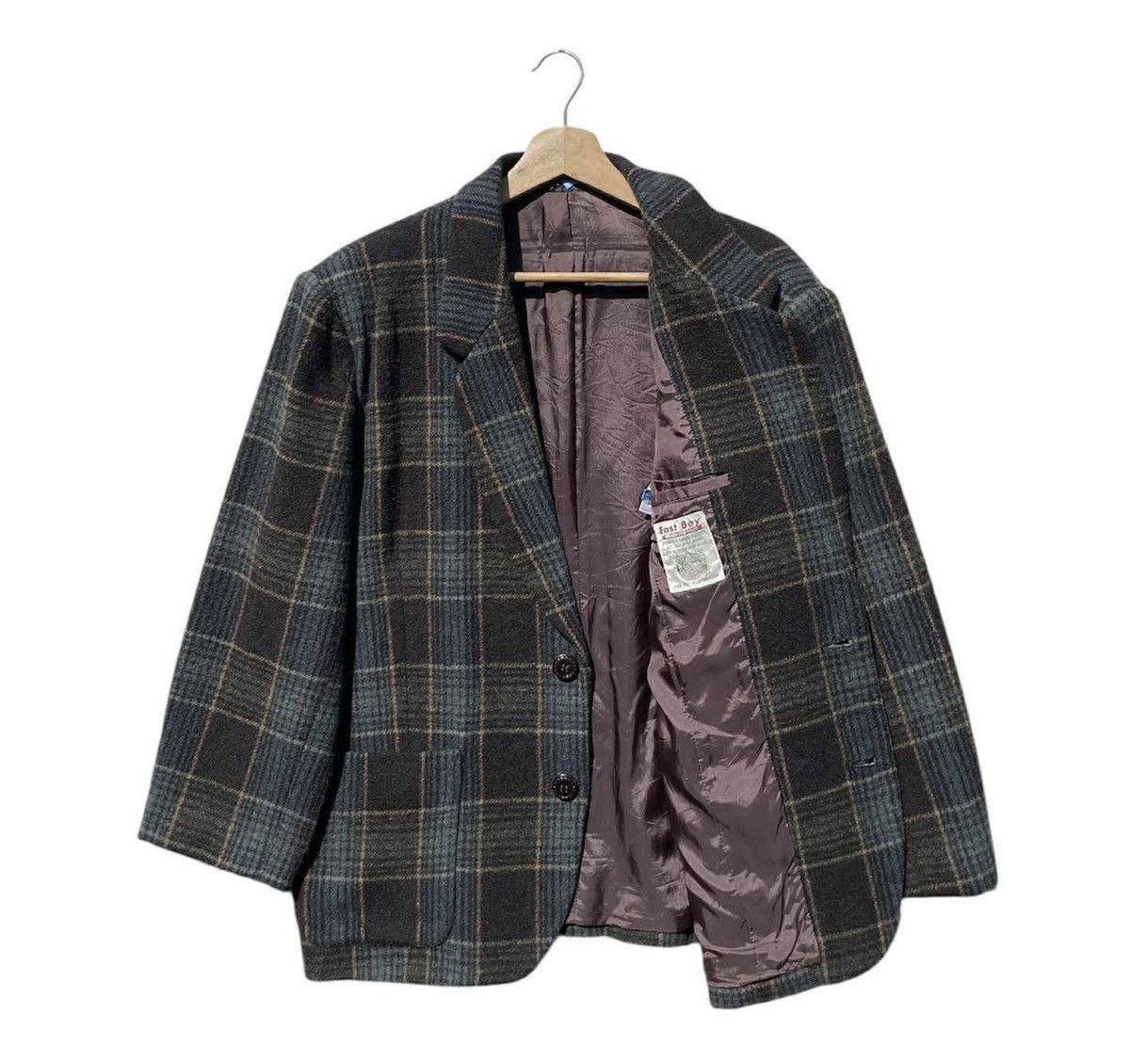 Vintage 🔥Accept Binding Offer🔥 East Boy Wool Blazer Jacket Size US L / EU 52-54 / 3 - 3 Thumbnail