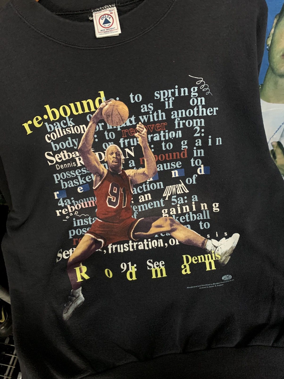 NBA VINTAGE 90s CHICAGO BULLS RODMAN Size US M / EU 48-50 / 2 - 4 Thumbnail