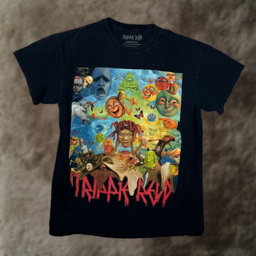 Vintage Trippie Redd T-Shirt Mens S Black Concert Merch Short Sleeve Crew Neck Logo Graphic Print Size US S / EU 44-46 / 1 - 1 Thumbnail