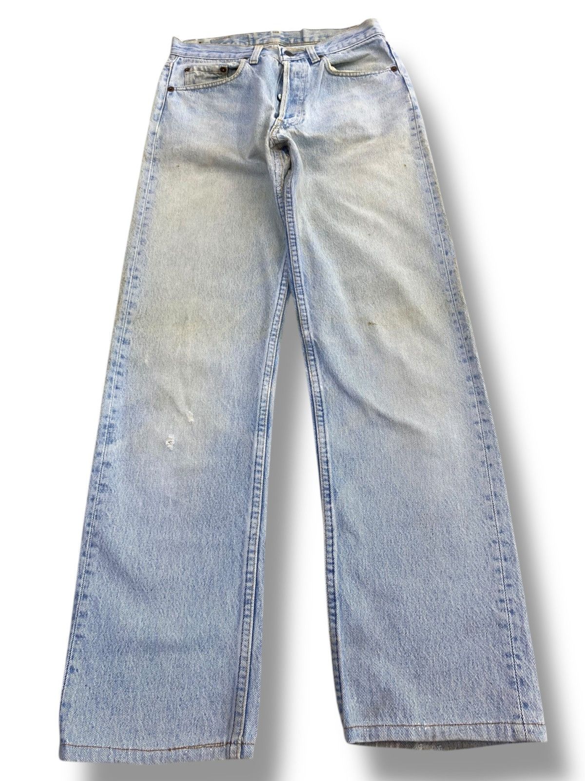 Levi's Levi’s Acid Light Blue Wash Style Loose Jeans Size US 28 / EU 44 - 1 Thumbnail