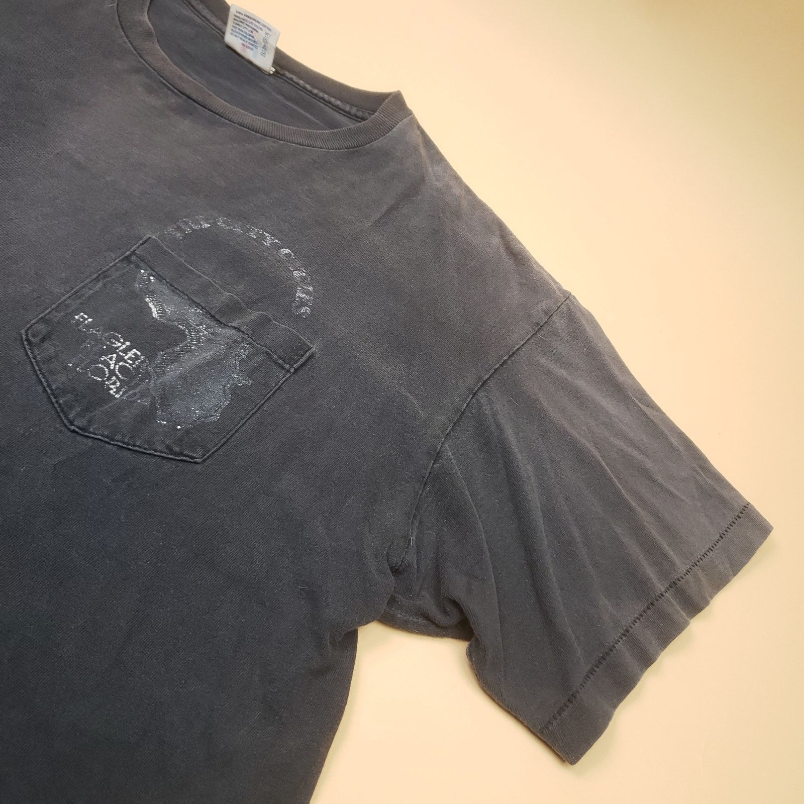Vintage 1999 Bike Week Distressed T Shirt Bald Eagle Holes Nat Fade Size US XL / EU 56 / 4 - 11 Thumbnail