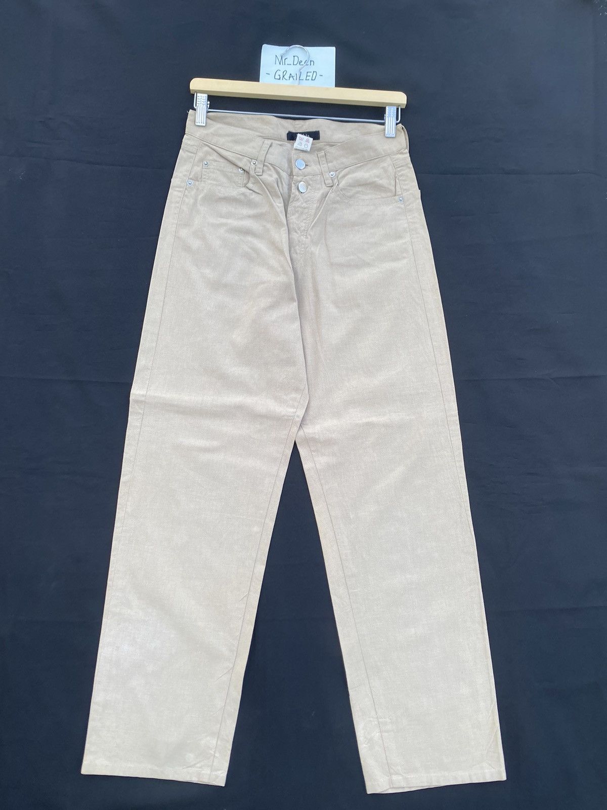 Yohji Yamamoto Rare Yohji Yamamoto Y’s Khaki Slack Pants Size US 28 / EU 44 - 1 Thumbnail