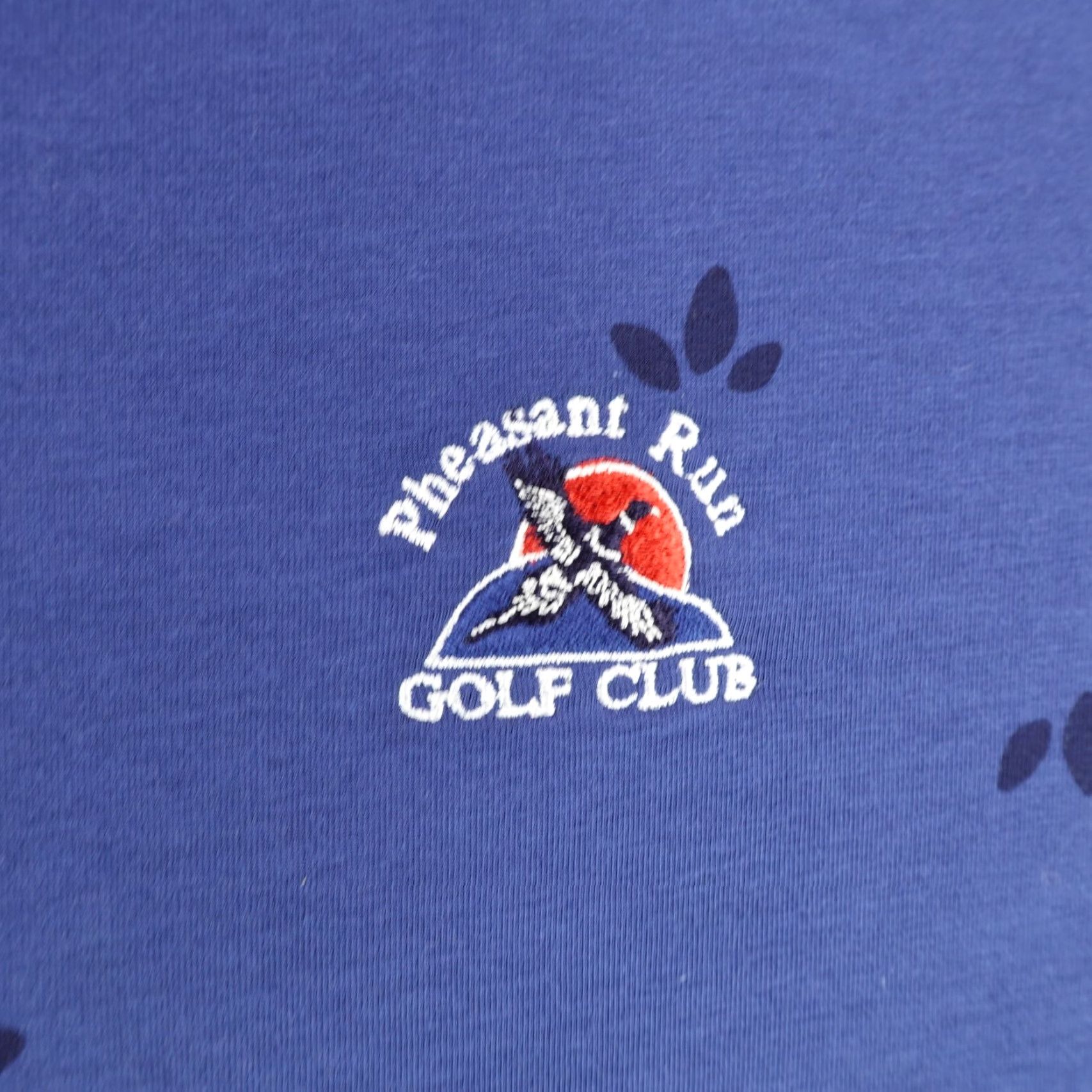 Adidas adidas Golf Polo Shirt Mens M Blue Adi Pure Leaves Print Pheasant Run Golf Club Polo Shirt Mens Blue Adi Pure Leaves Print Golf Size US M / EU 48-50 / 2 - 3 Thumbnail