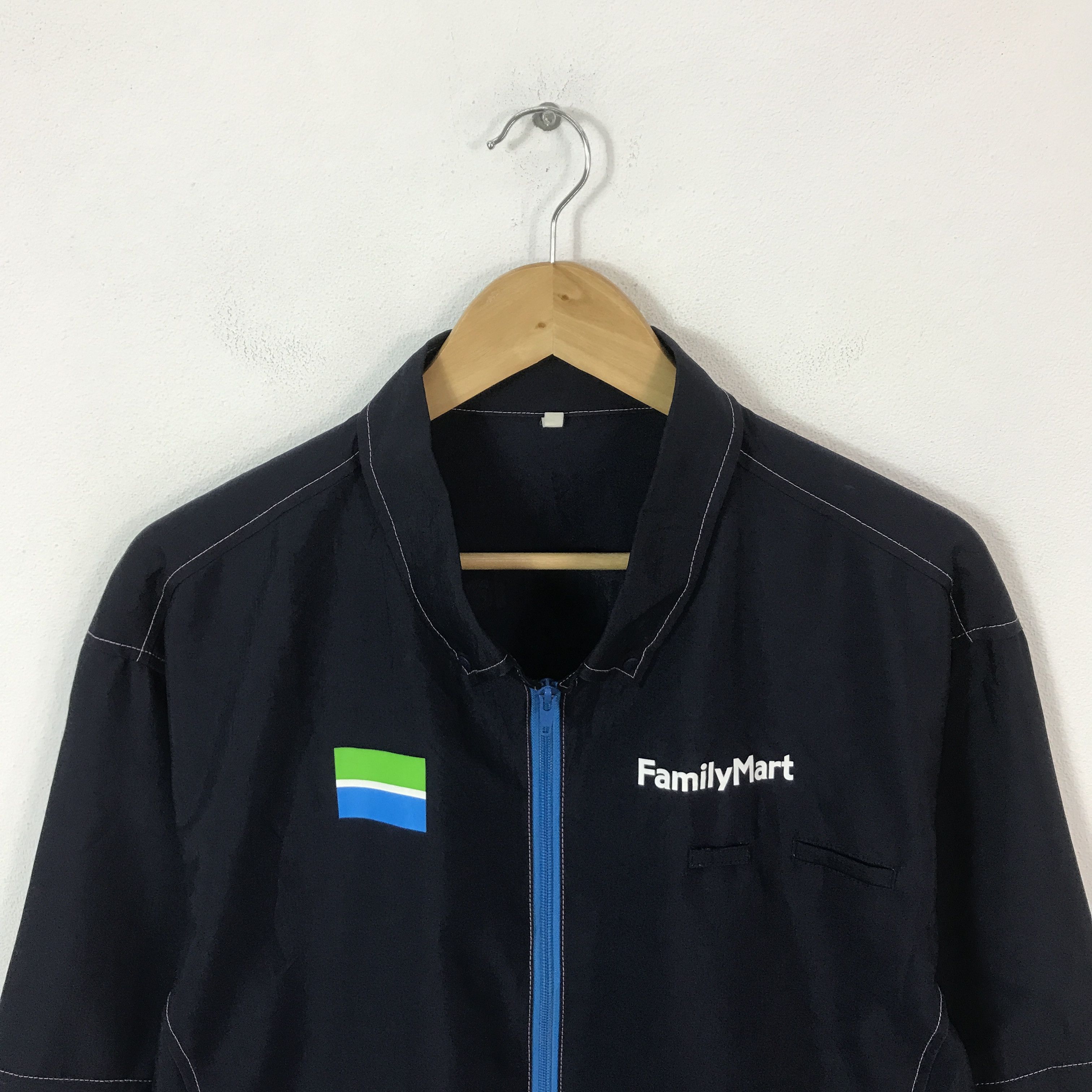 Japanese Brand Family Mart Japanese mart Uniform Shirt jacket K66B14 Size US L / EU 52-54 / 3 - 3 Thumbnail