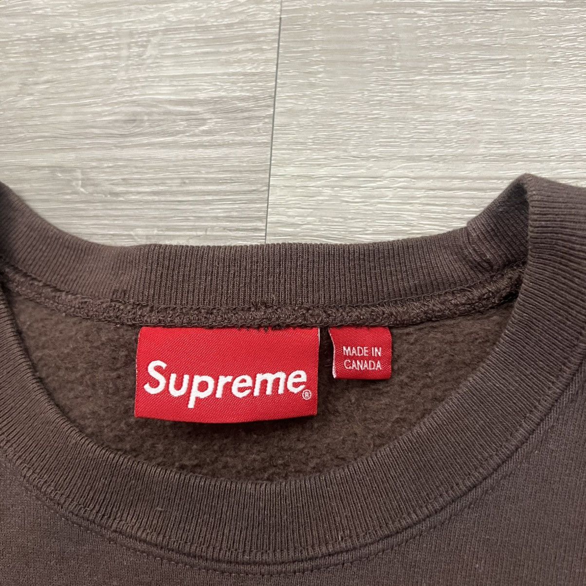 Supreme Supreme Box Logo Crewneck FW22 Size US M / EU 48-50 / 2 - 6 Thumbnail