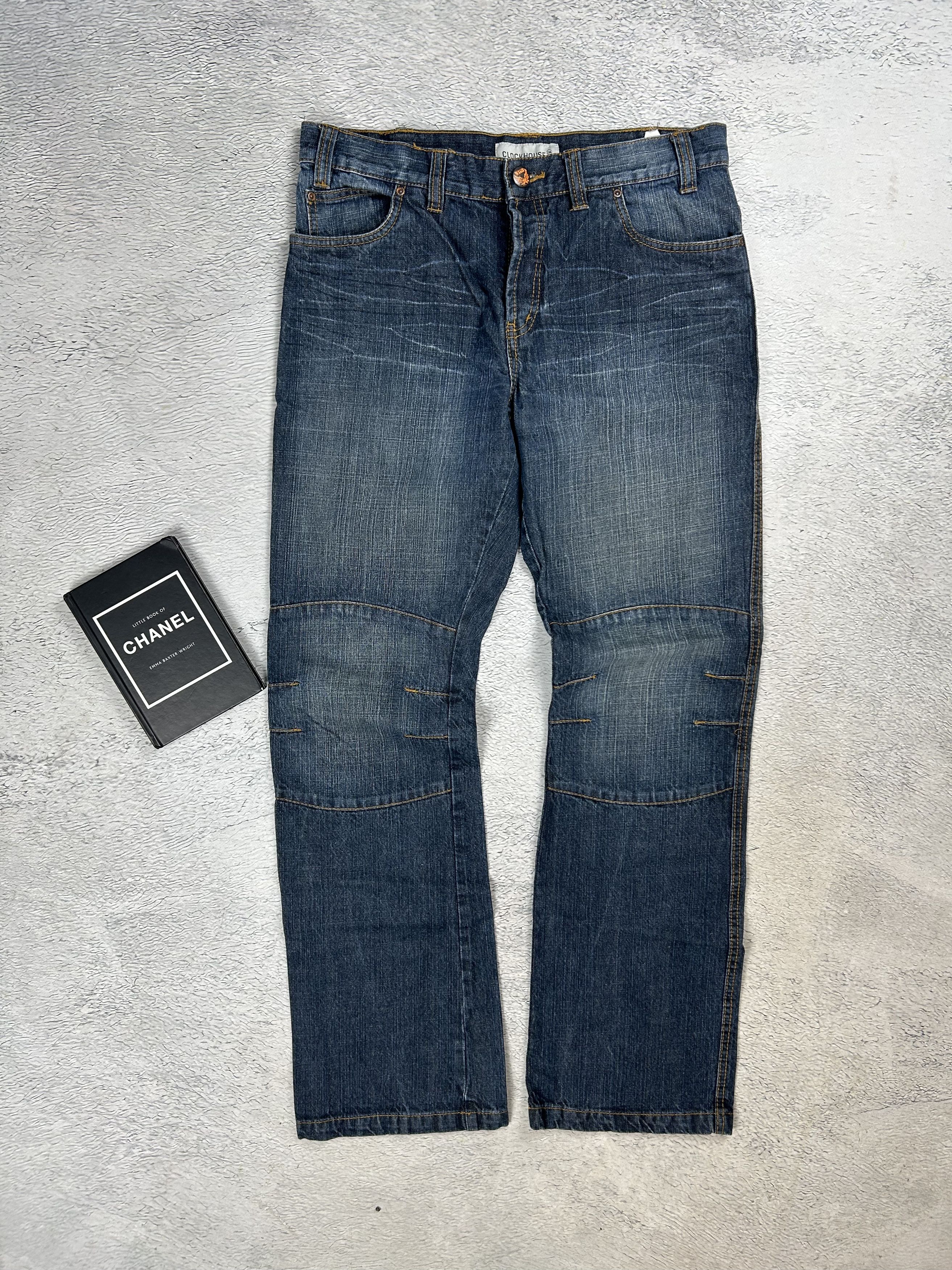 Japanese Brand Vintage Jeans Double Knee Drill True Religion Style Y2k Size US 33 - 3 Thumbnail