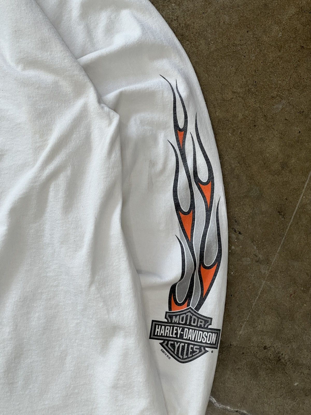 Harley Davidson Harley Davdison Arizona Flame Sleeve LS XXL Size US XXL / EU 58 / 5 - 8 Thumbnail