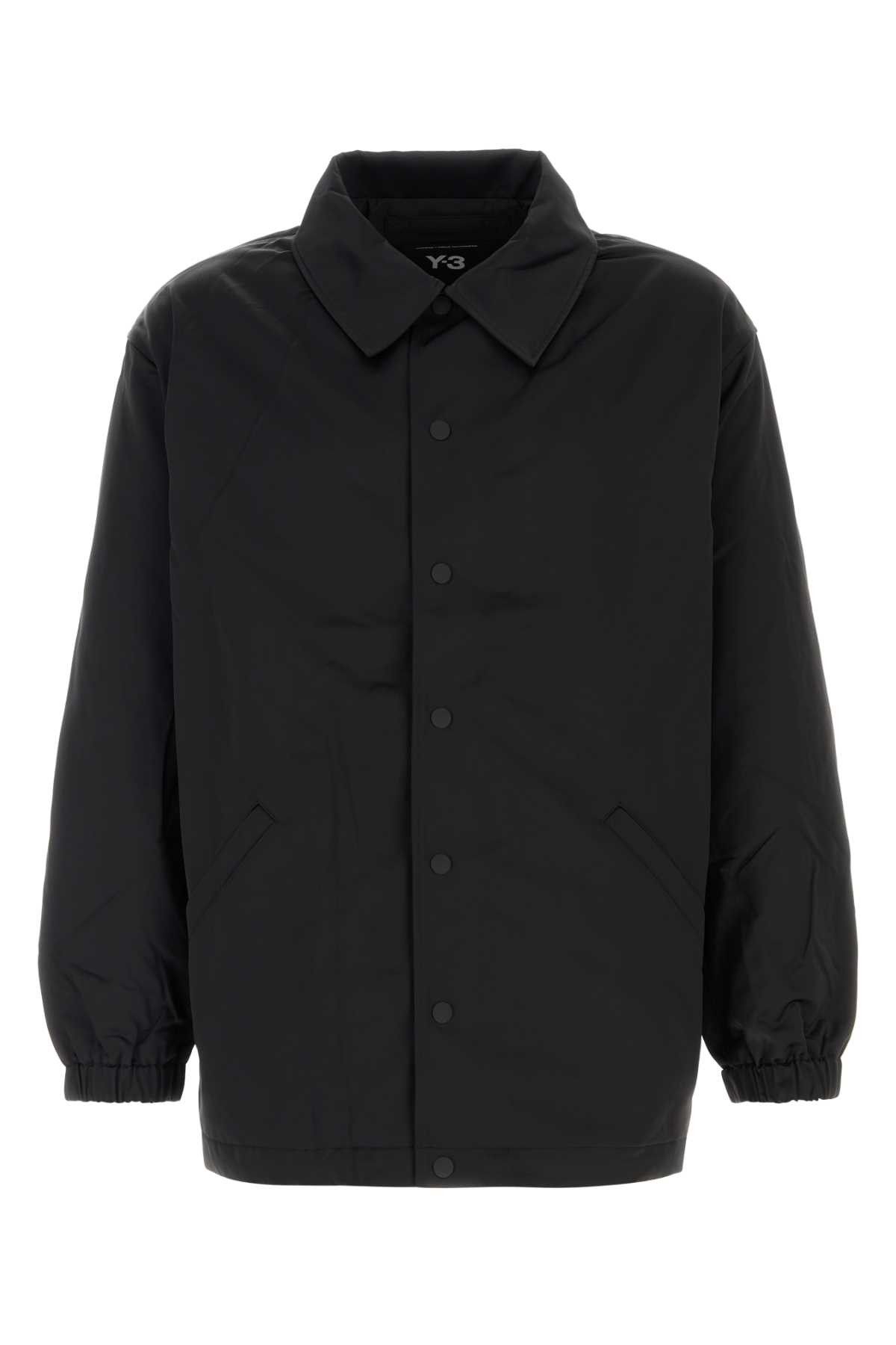Y-3 Black Nylon Jacket Size US S / EU 44-46 / 1 - 1 Thumbnail