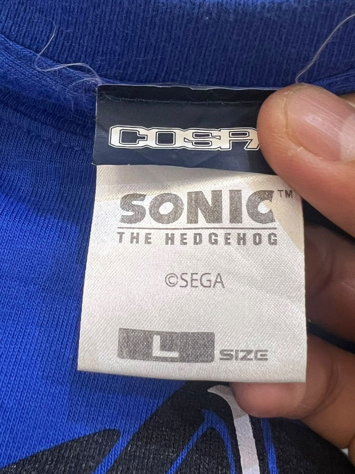 Cartoon Network SONIC THE HEDGEHOG FROM SEGA ANIME SHIRT Size US L / EU 52-54 / 3 - 3 Thumbnail