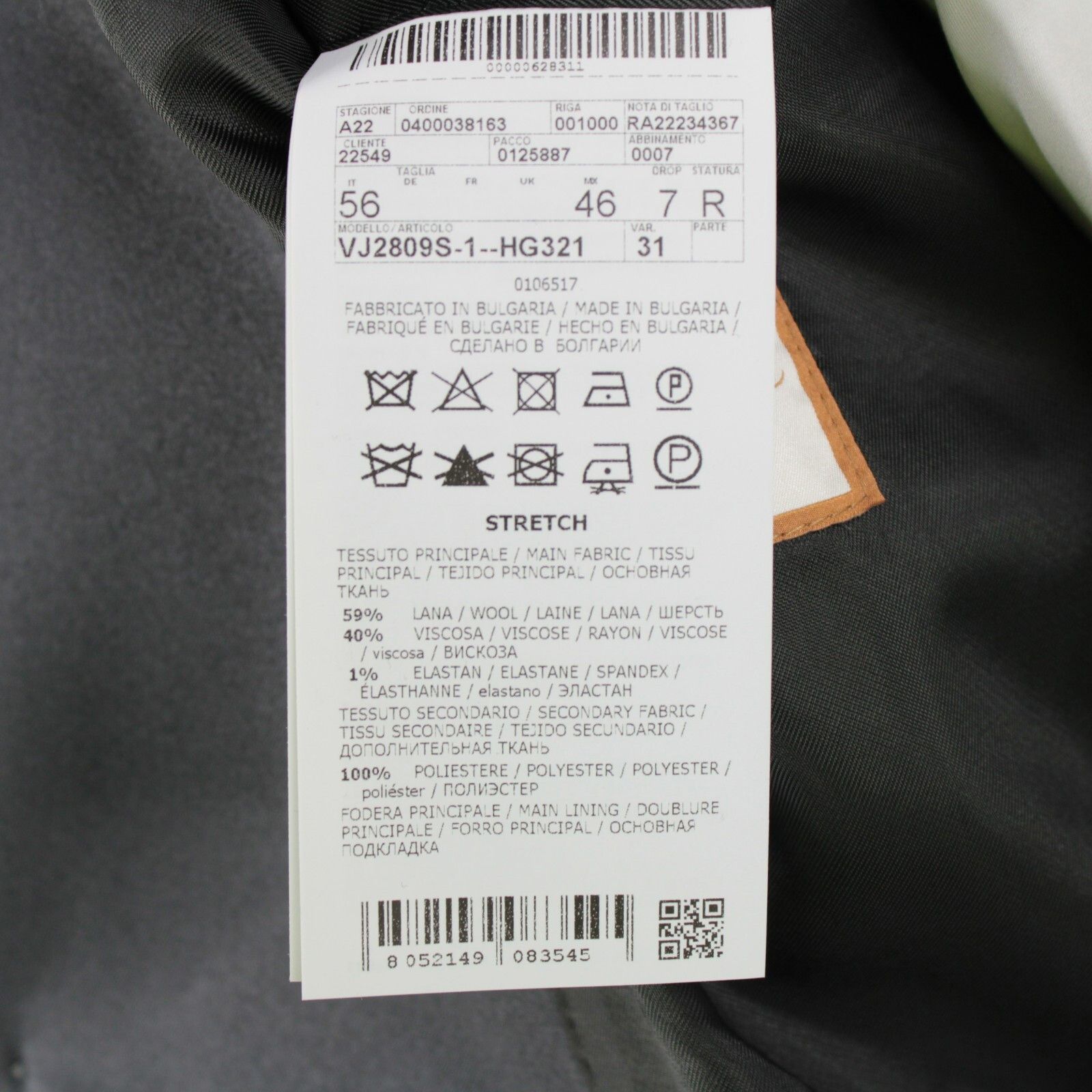 Pal Zileri Pal Zileri Cerimonia NWT Wool Blend Dinner Jacket Size 56R 4 Size 46R - 9 Thumbnail