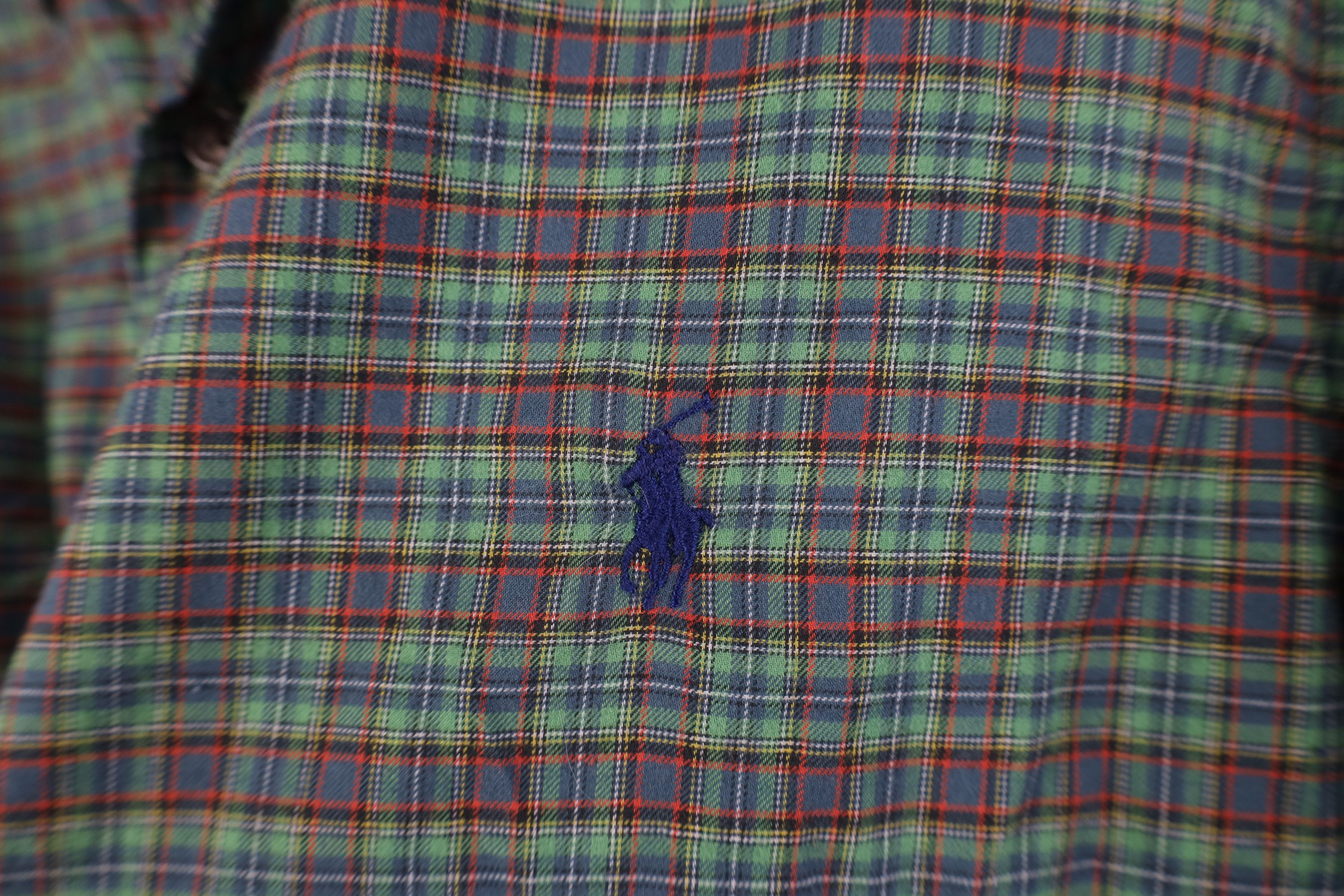 Ralph Lauren Vintage 90s Ralph Lauren Fit Flannel Button Down Shirt Size US M / EU 48-50 / 2 - 4 Thumbnail