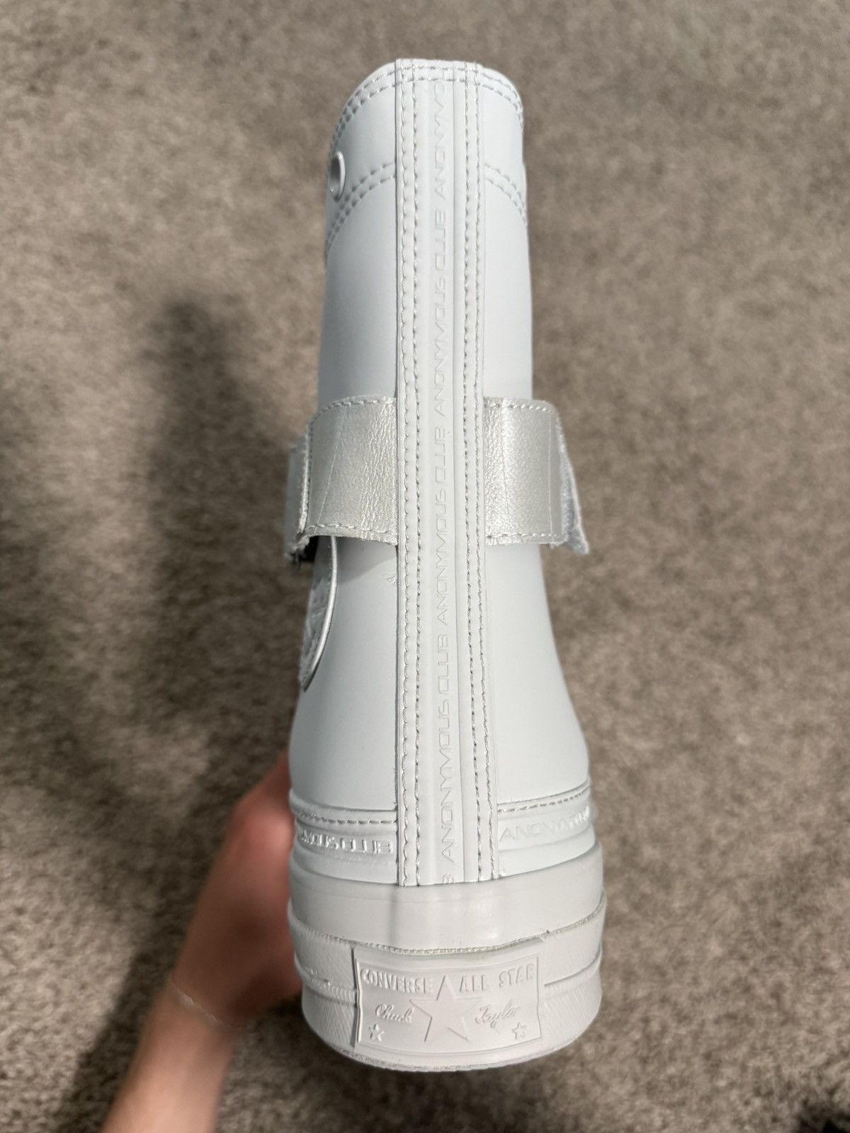 Anonymous Club Shayne oliver anonymous club x converse shoe white Size US 9.5 / EU 42-43 - 3 Thumbnail