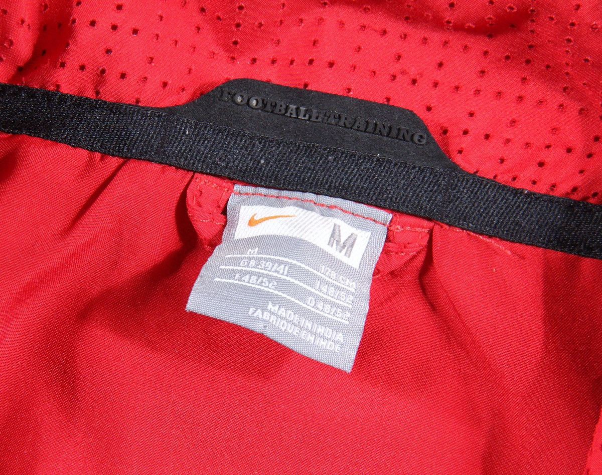 Nike Nike Manchester United Soccer Football Jacket Vintage Red M Size US M / EU 48-50 / 2 - 6 Thumbnail