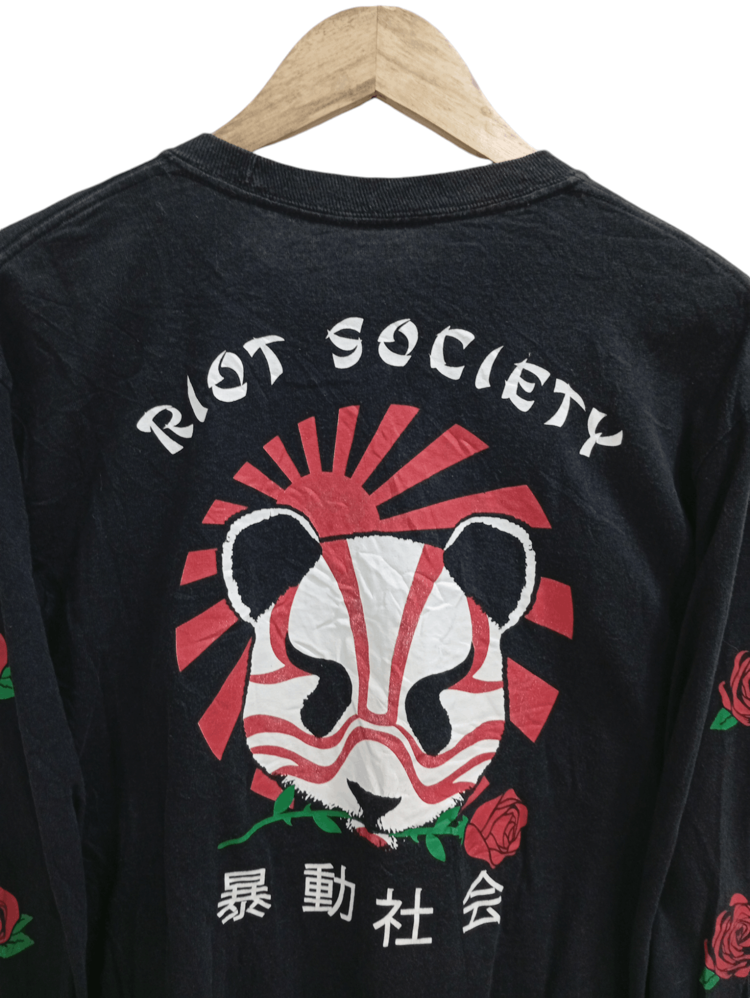 Japanese Brand × Riot Society × Vintage 🔥🔥Riot Society LS T-Shirt Size US M / EU 48-50 / 2 - 23 Thumbnail
