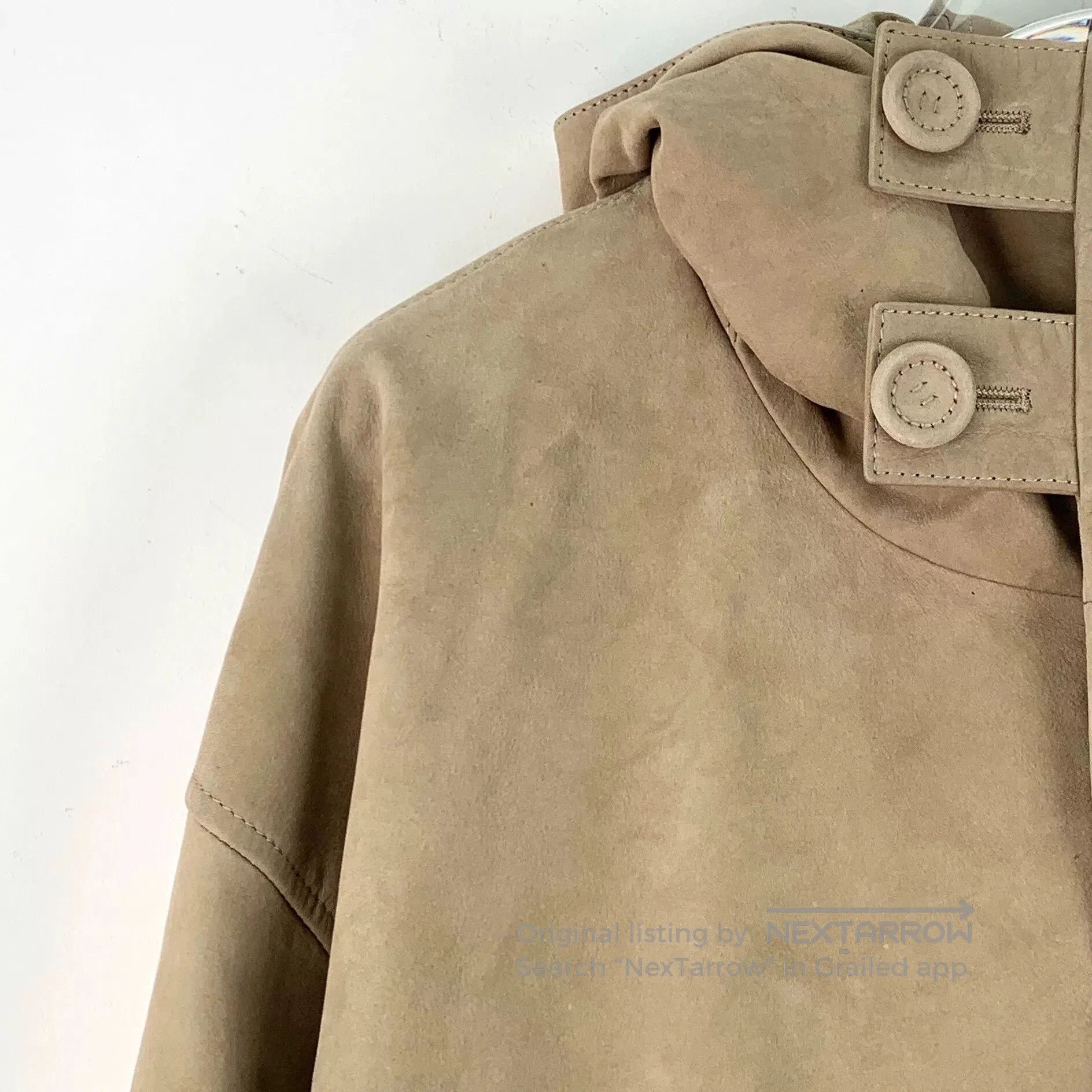 Dior brown leather multi-pocket hooded jacket. Size US L / EU 52-54 / 3 - 3 Thumbnail
