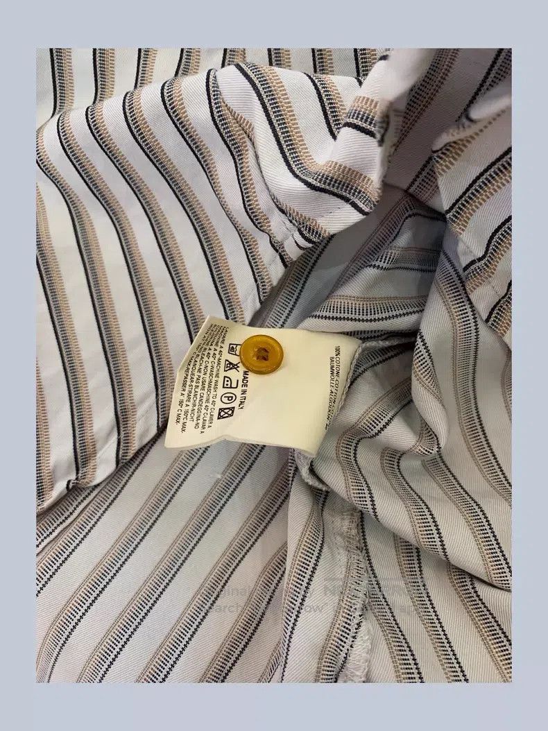 Vivienne Westwood Vivienne Westwood Striped Shirt Vintage Used Size M / US 6-8 / IT 42-44 - 4 Thumbnail