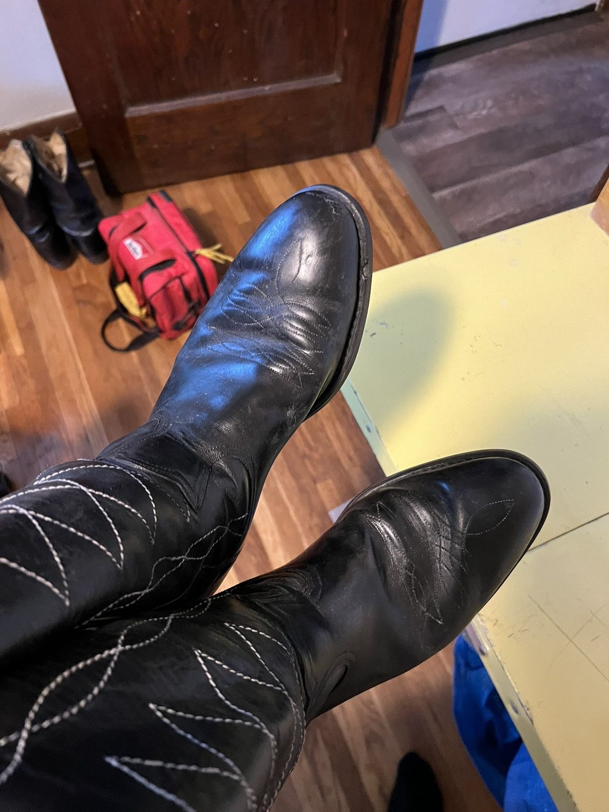 Vintage Vintage Cowboy Boots Sz 10.5D Size US 10.5 / EU 43-44 - 8 Thumbnail
