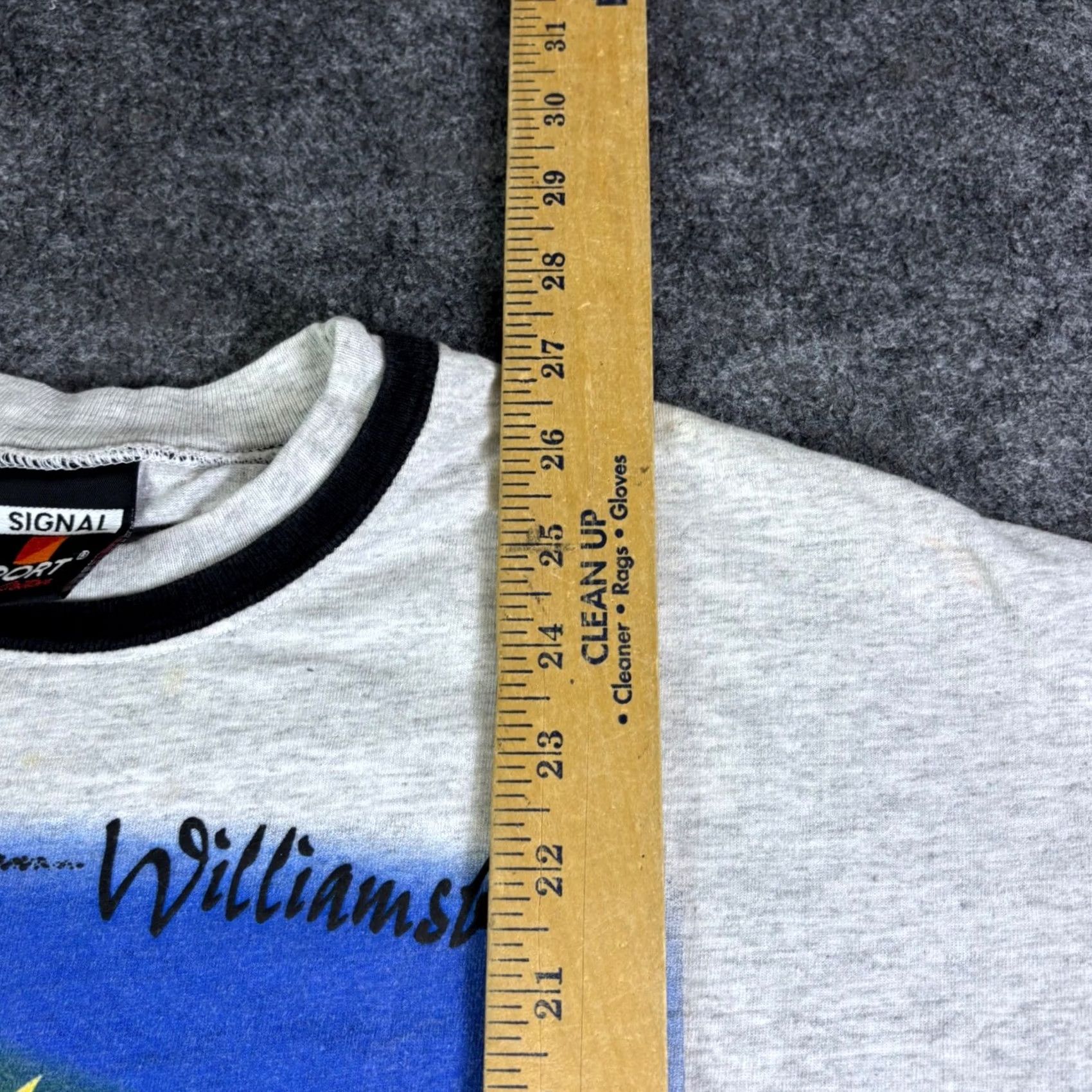 Sunflower VINTAGE Signal Sport Williamsburg Virginia Sunflower T-Shirt Grey Large Size US L / EU 52-54 / 3 - 4 Thumbnail