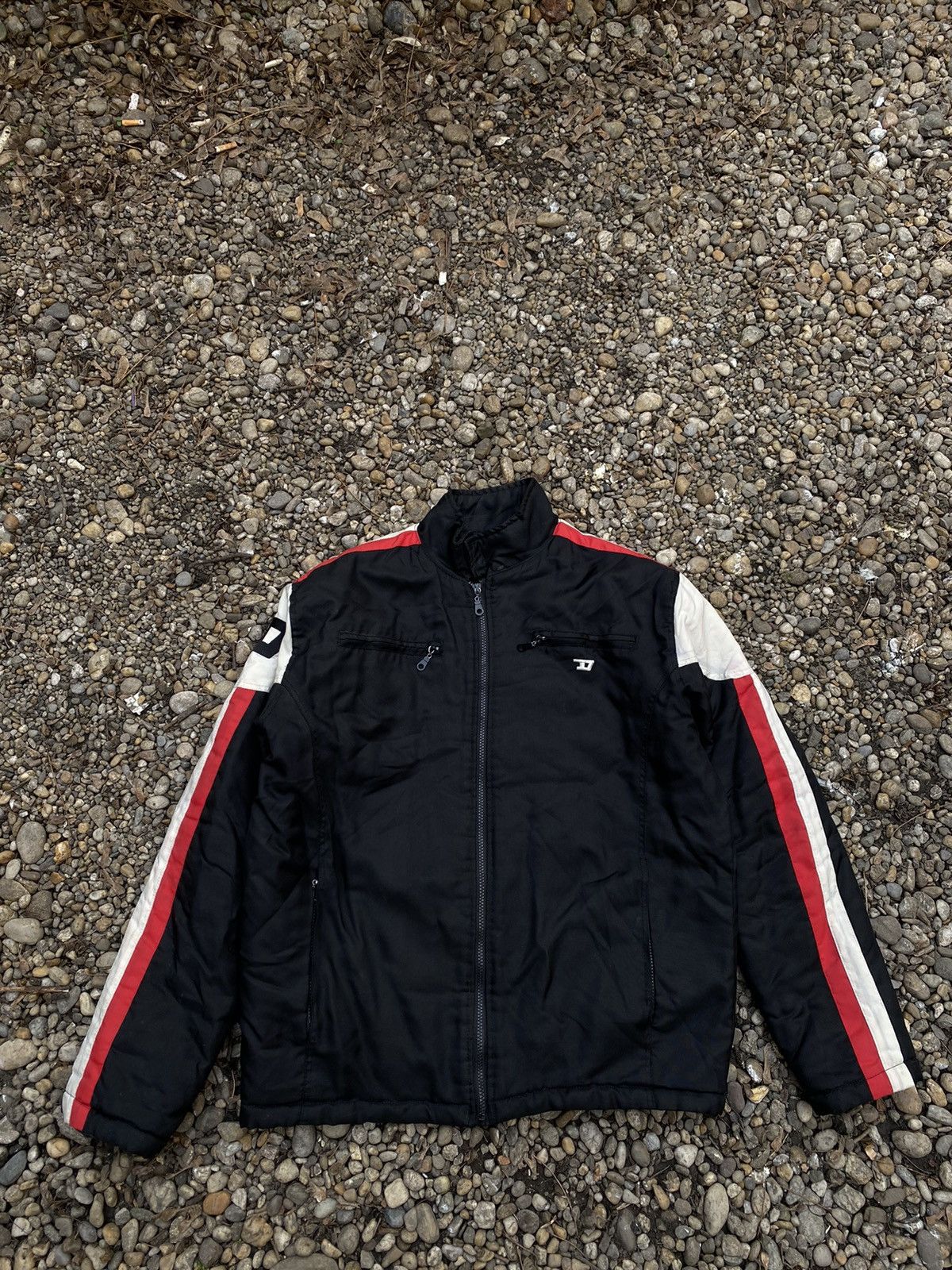 Diesel × Vintage Vintage Diesel Back Embroidered Logo Jacket Size US L / EU 52-54 / 3 - 6 Thumbnail