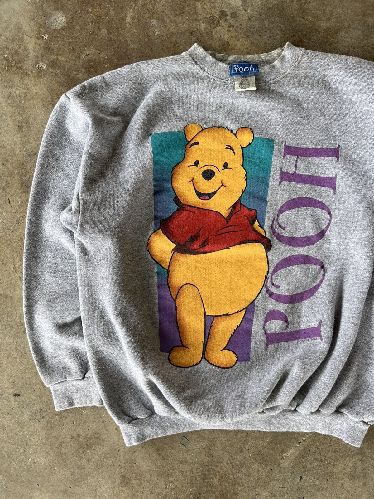Disney Vintage 90’s Disney Winnie Pooh Sweatshirt Crewneck Size US L / EU 52-54 / 3 - 1 Thumbnail