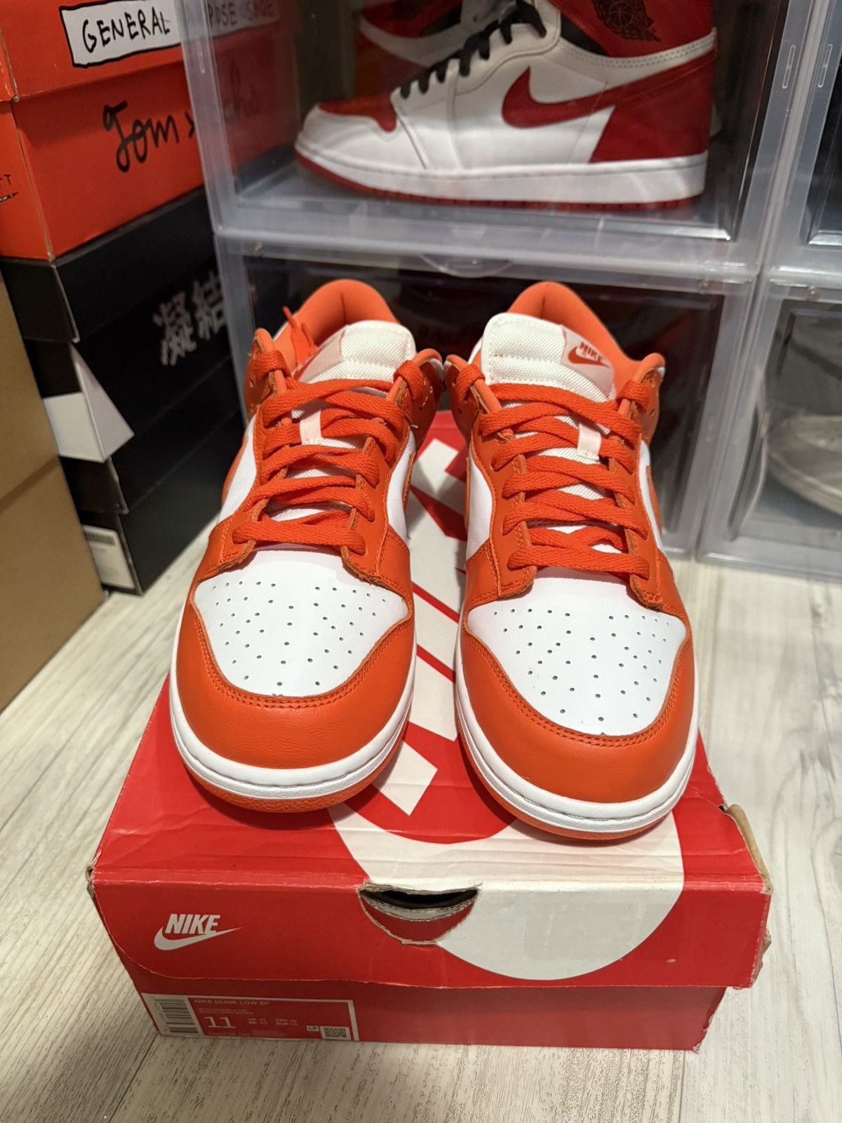 Nike Nike Dunk Low Syracuse Size US 11 / EU 44 - 4 Thumbnail