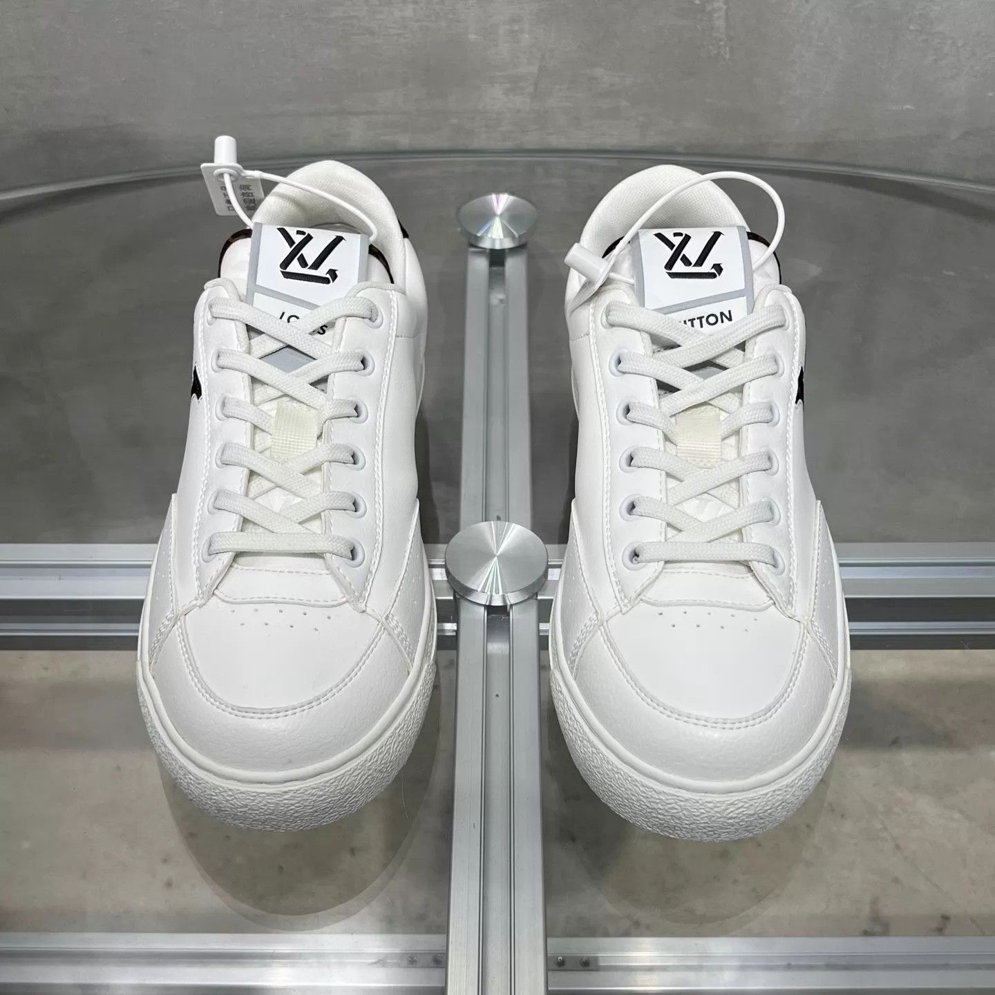 Louis Vuitton LV Charlie White Brown Monogram Sneaker UK4/38 Size US 7.5 / IT 37.5 - 1 Thumbnail