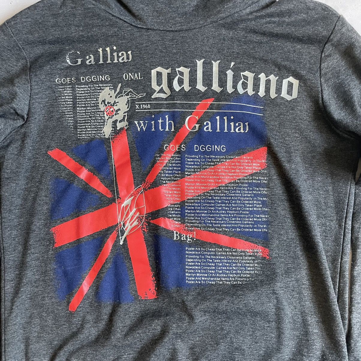Japanese Brand × John Galliano John Galliano Rare Vintage Stretchy Sweatshirt Size US M / EU 48-50 / 2 - 3 Thumbnail