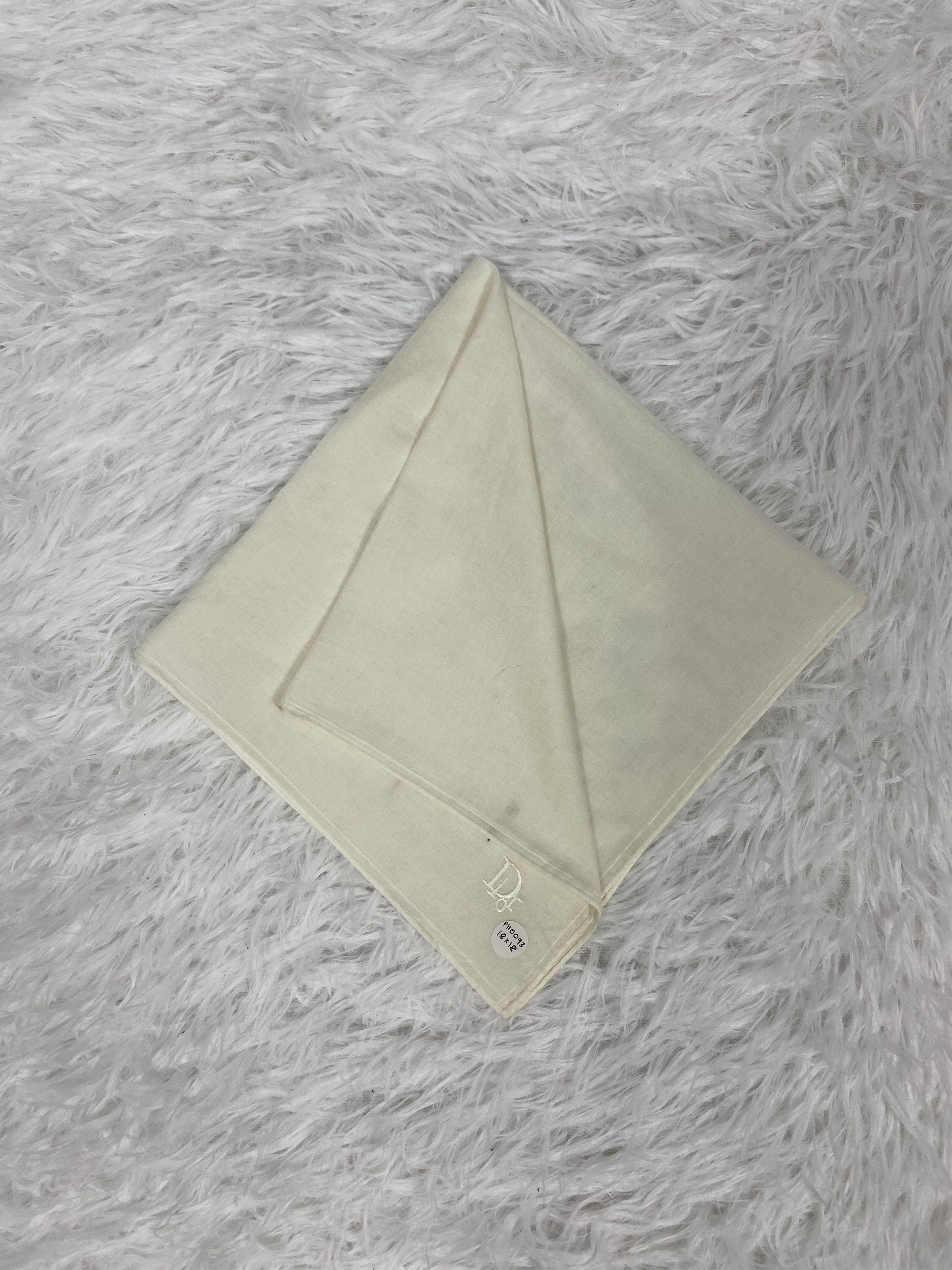 Vintage Vintage Christian Dior Handkerchief PH0093 Size ONE SIZE - 1 Thumbnail
