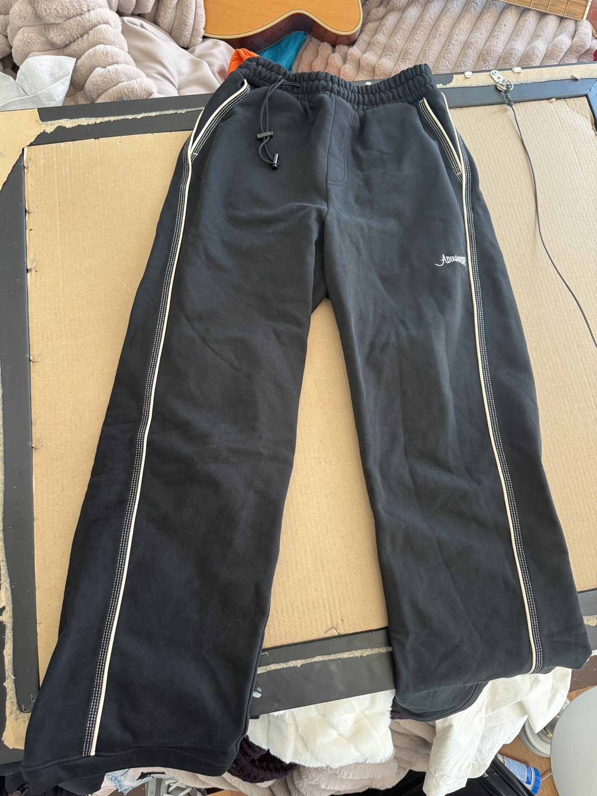 Ader Error Ader Error Black Verif Lounge Pants Size US 34 / EU 50 - 1 Thumbnail