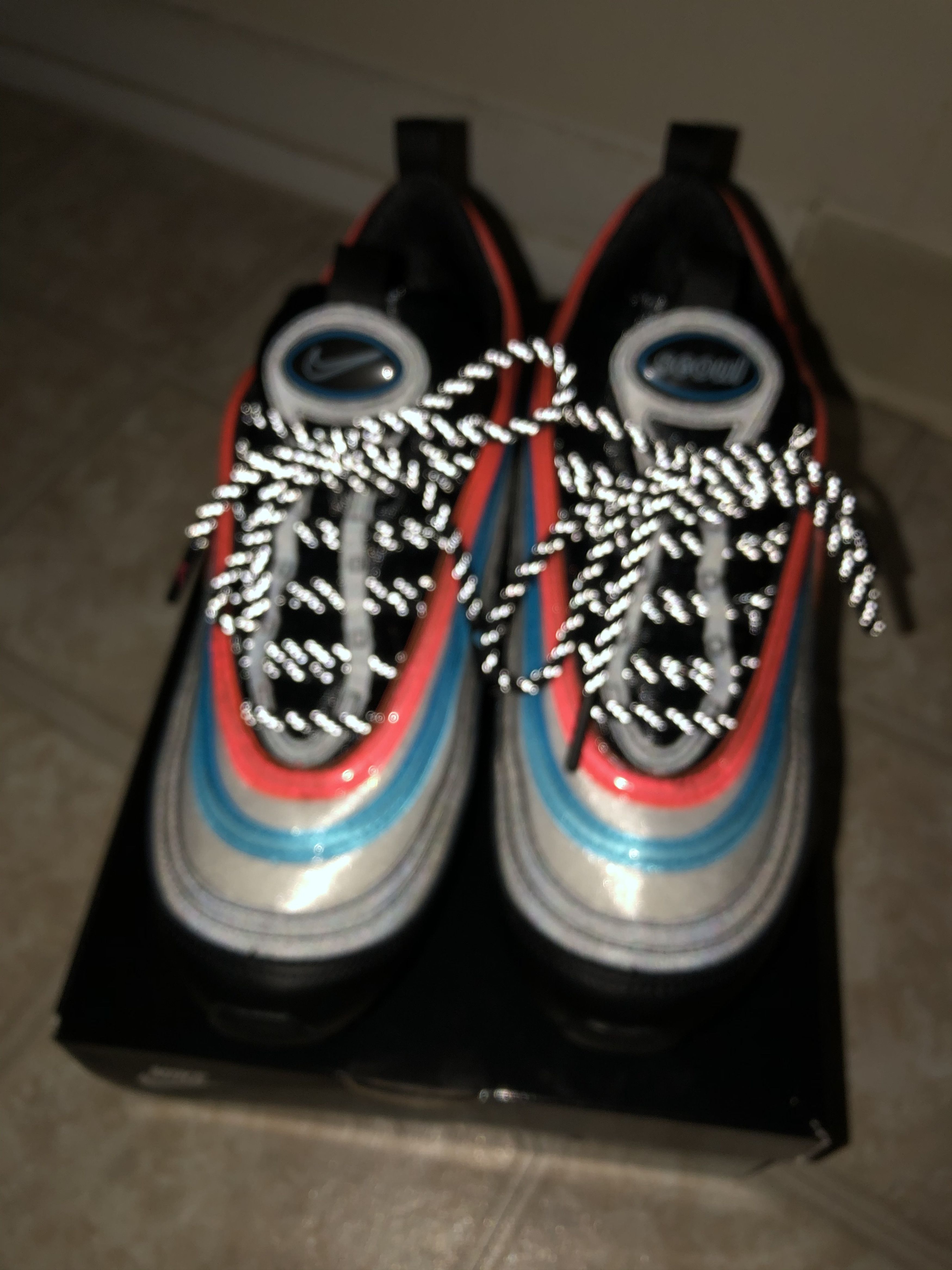 Nike Nike Air Max 97 Neon Seoul Size US 8.5 / EU 41-42 - 9 Thumbnail