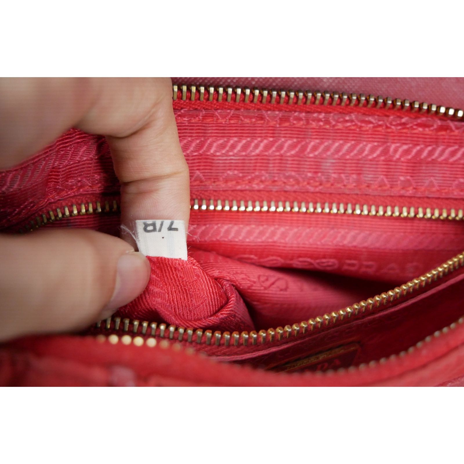 Prada Saffiano Nylon Chain Crossbody Bag Size ONE SIZE - 15 Thumbnail