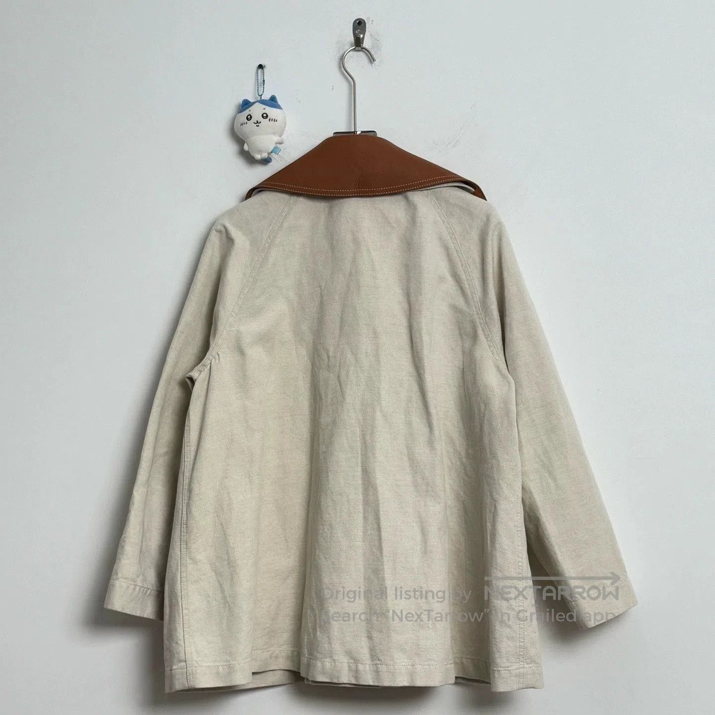 Loewe Loewe Linen Leather Patch Coat. Size US XS / EU 42 / 0 - 3 Thumbnail