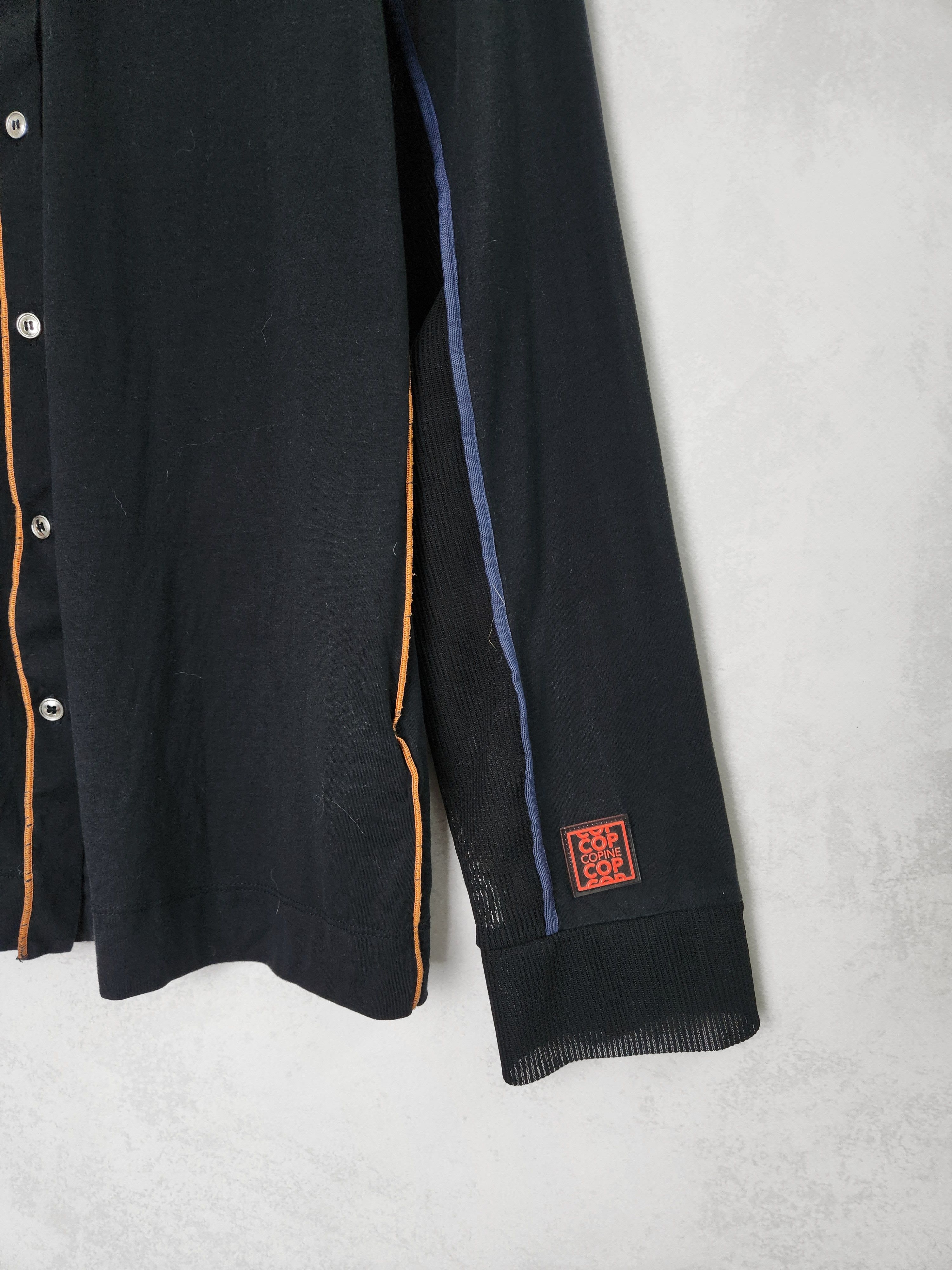 Cop Copine Cop Copine berost chemise black long sleeve polo size M Size M / US 6-8 / IT 42-44 - 3 Thumbnail