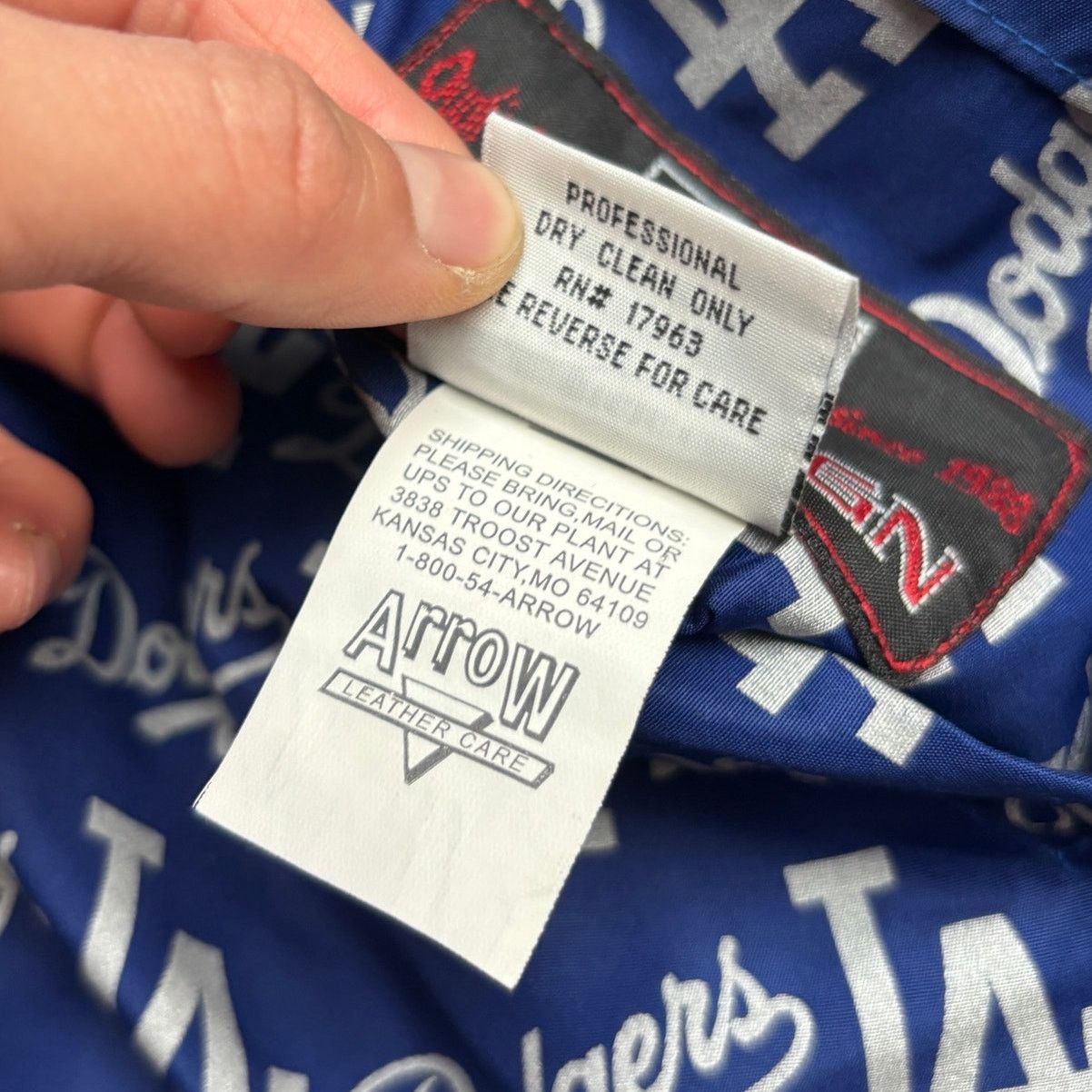 JH Design × MLB × Vintage VTG Jeff Hamilton LA Dodgers Wool Reversible Jacket Men's 4X Size US XXL / EU 58 / 5 - 12 Thumbnail