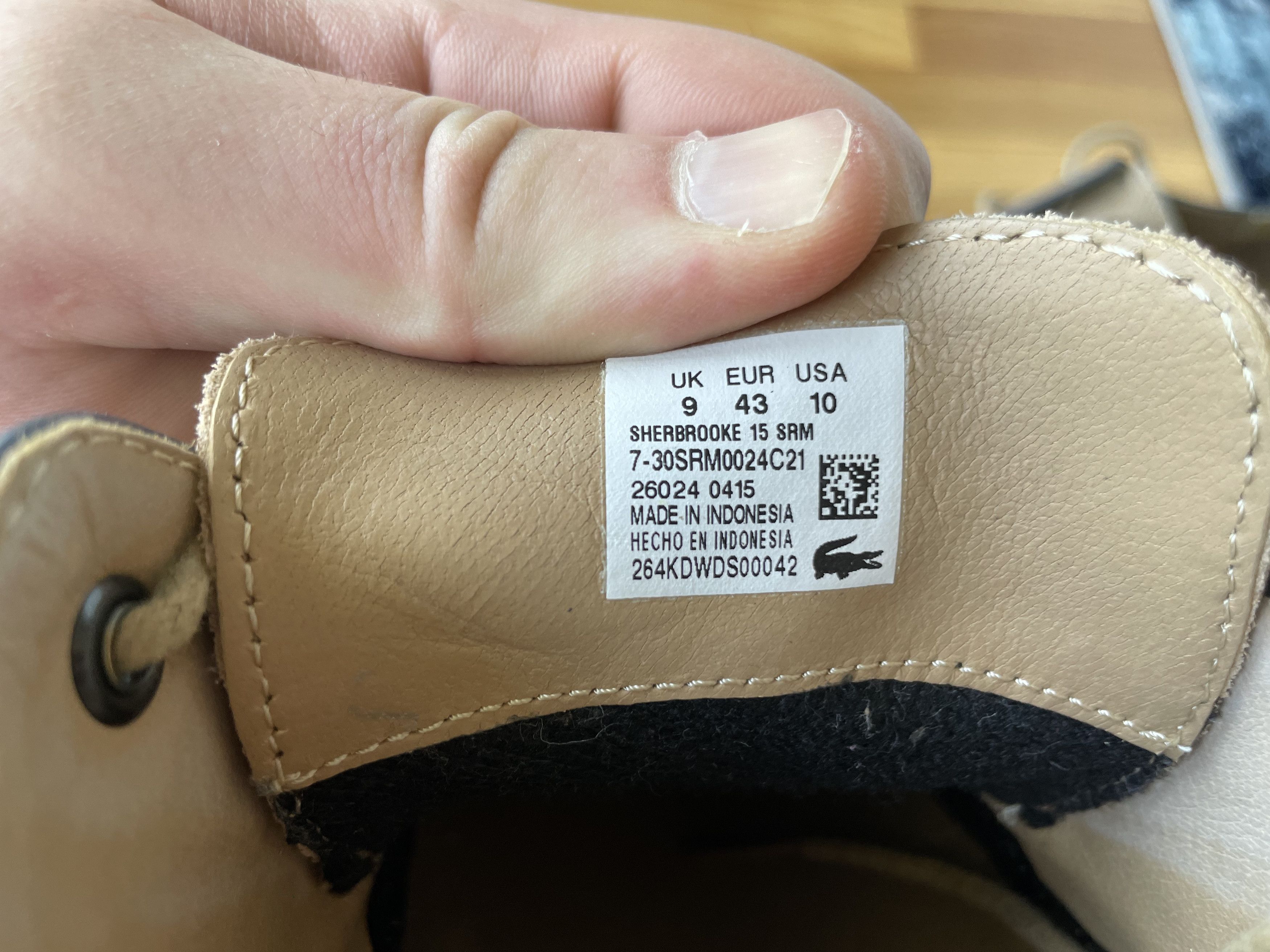 Lacoste Casual Leather/Suede Shoes Size US 10 / EU 43 - 12 Thumbnail