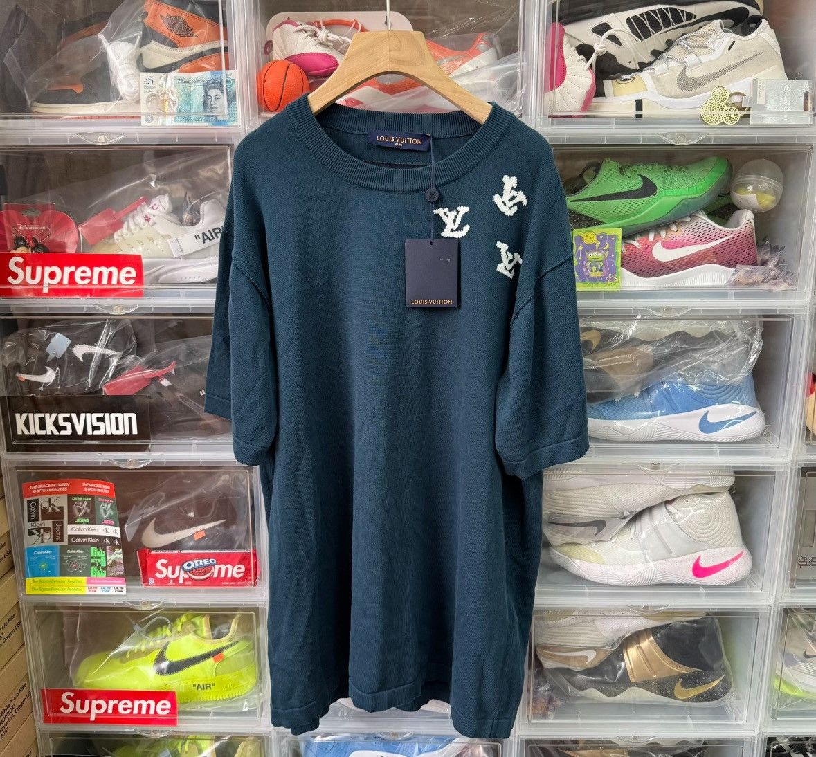Louis Vuitton Louis Vuitton Piper Knit Short Sleeve 2503-Nextarrow Size US XXL / EU 58 / 5 - 2 Thumbnail