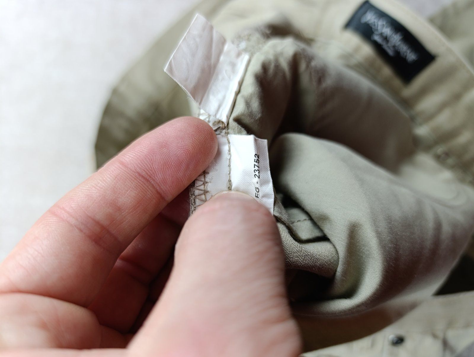 Yves Saint Laurent VINTAGE YSL YVES SAINT LAURENT BIG LOGO CHINO Y2K Size US 34 / EU 50 - 17 Thumbnail