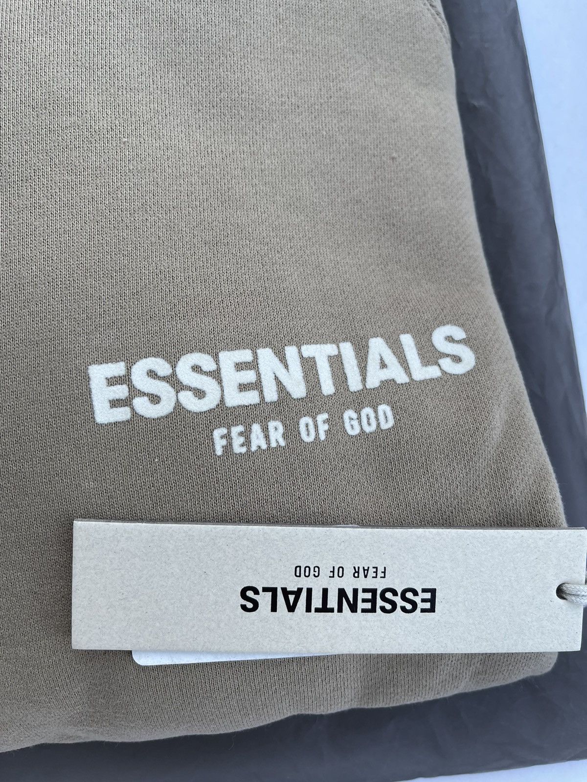 FOG × Fear of God Fear Of God Essentials Logo Pullover Hoodie In Oak Sz Small Size US S / EU 44-46 / 1 - 2 Thumbnail