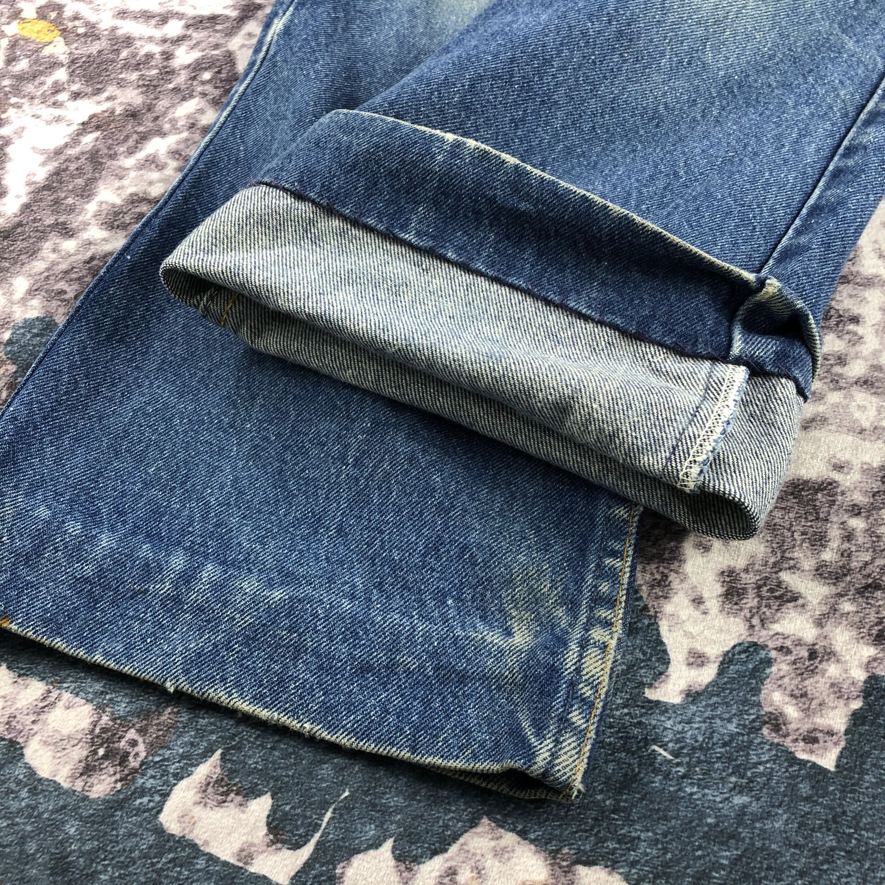 Levi's × Vintage 90s Vintage Blue Wash Levis 517 Flare Jeans-JM2209 Size US 34 / EU 50 - 9 Thumbnail