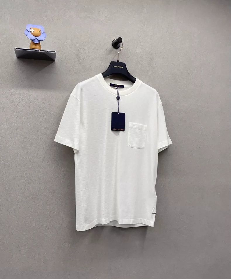 Louis Vuitton Louis Vuitton Dark checkerboard jacquard short sleeves Size US S / EU 44-46 / 1 - 3 Thumbnail