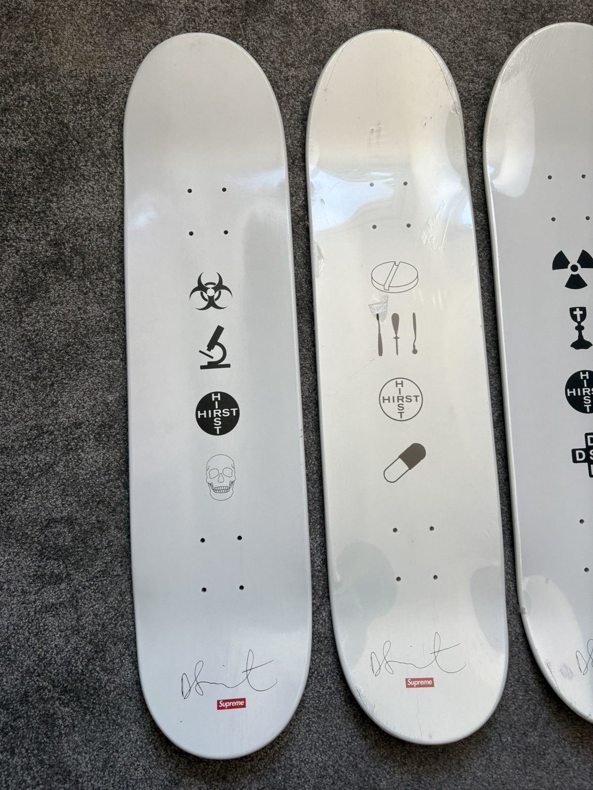Damien Hirst × Supreme Supreme x Damien Hirst 2009 Spots Skateboard Deck Full Set Size ONE SIZE - 16 Thumbnail