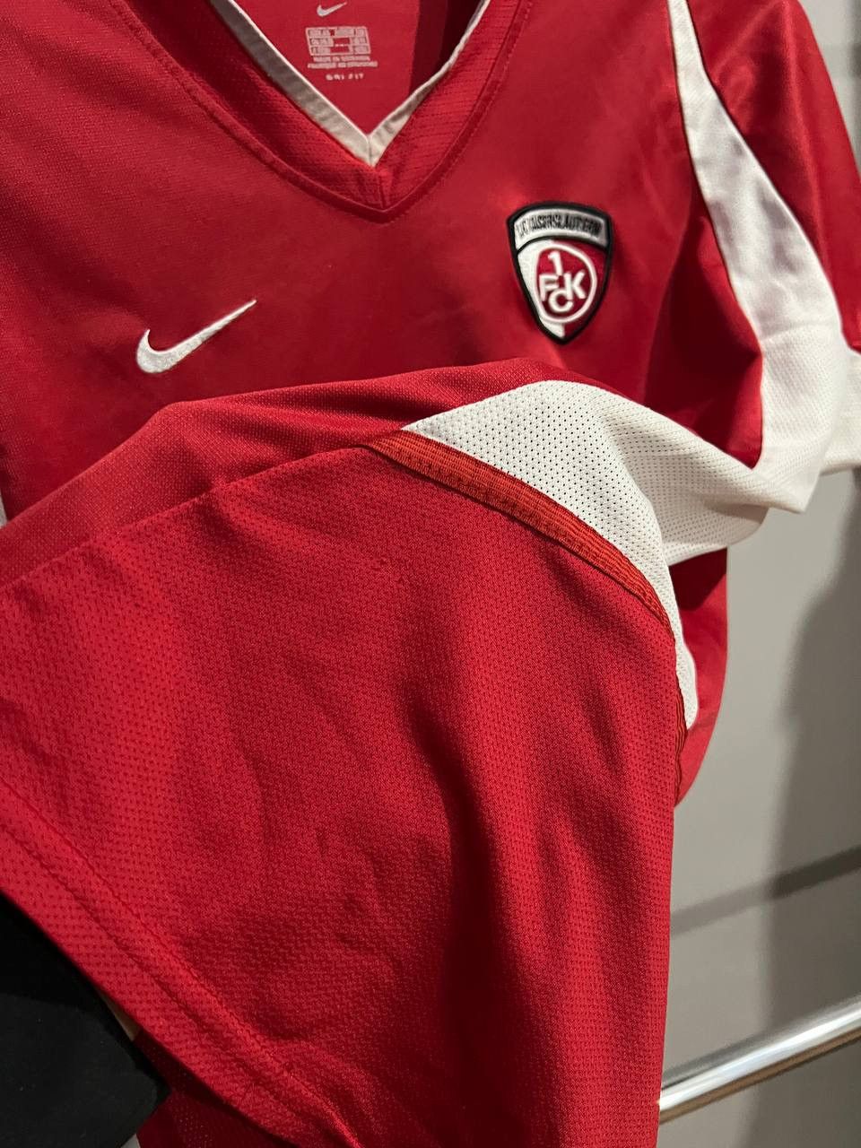 Nike 2002/03 FC KAISERSLAUTERN #13 HOME SOCCER JERSEY SHIRT XS Size US XS / EU 42 / 0 - 7 Thumbnail