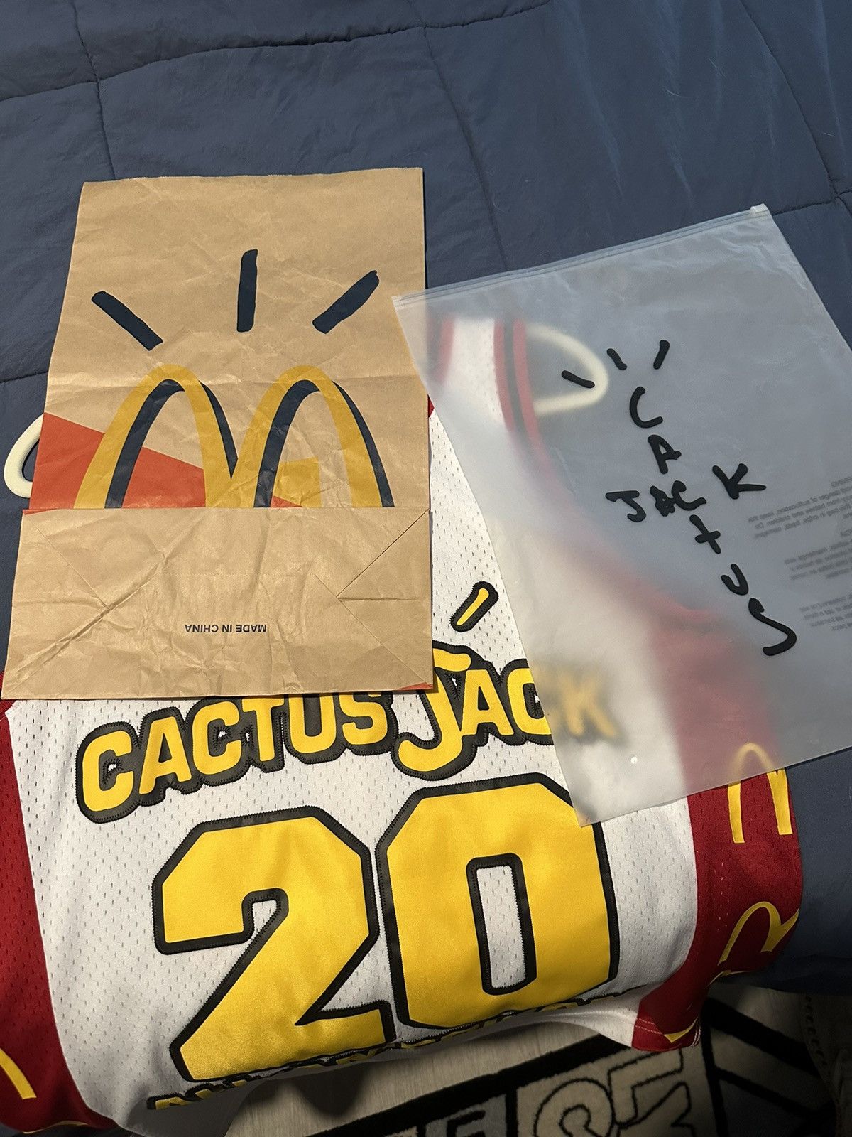 Travis Scott Cactus Jack All American McDonald’s Jersey Size US M / EU 48-50 / 2 - 3 Thumbnail